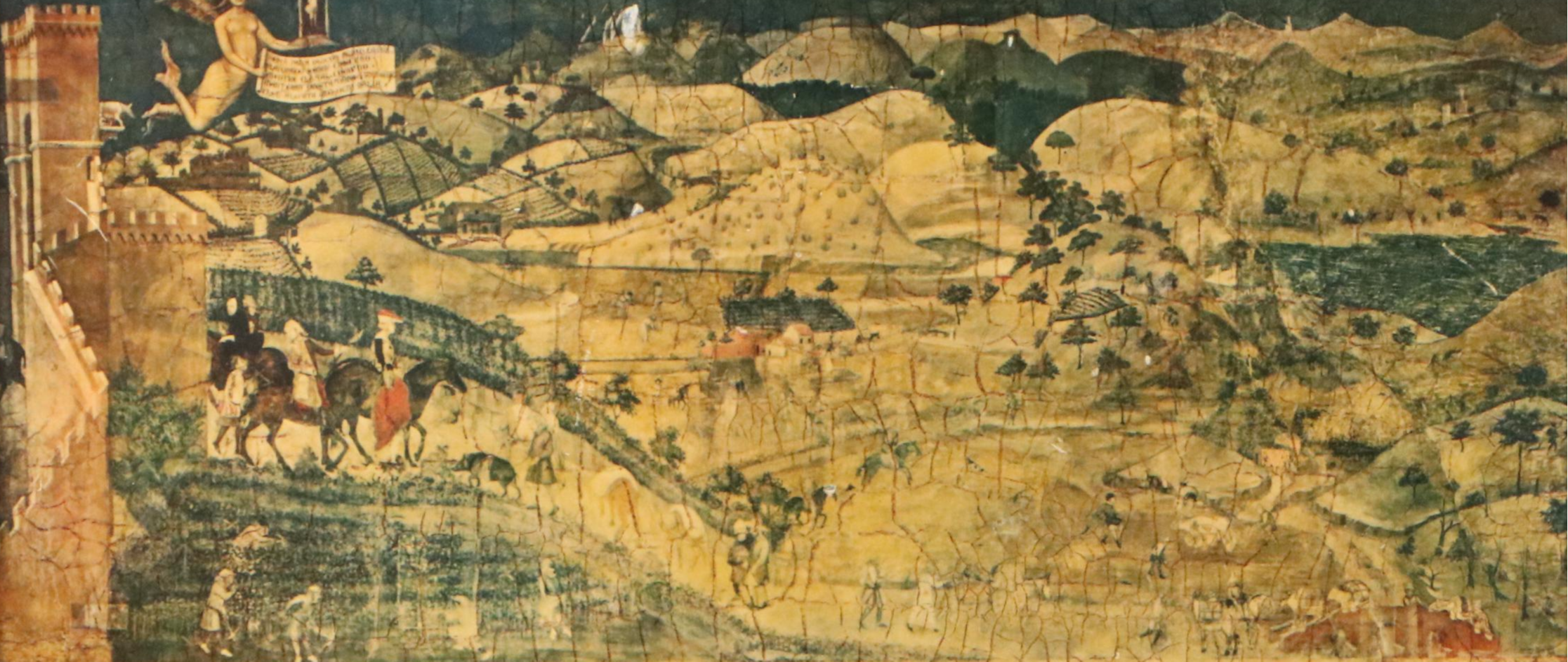 Collotypes After Ambrogio Lorenzetti "The Effects of Good Government..."