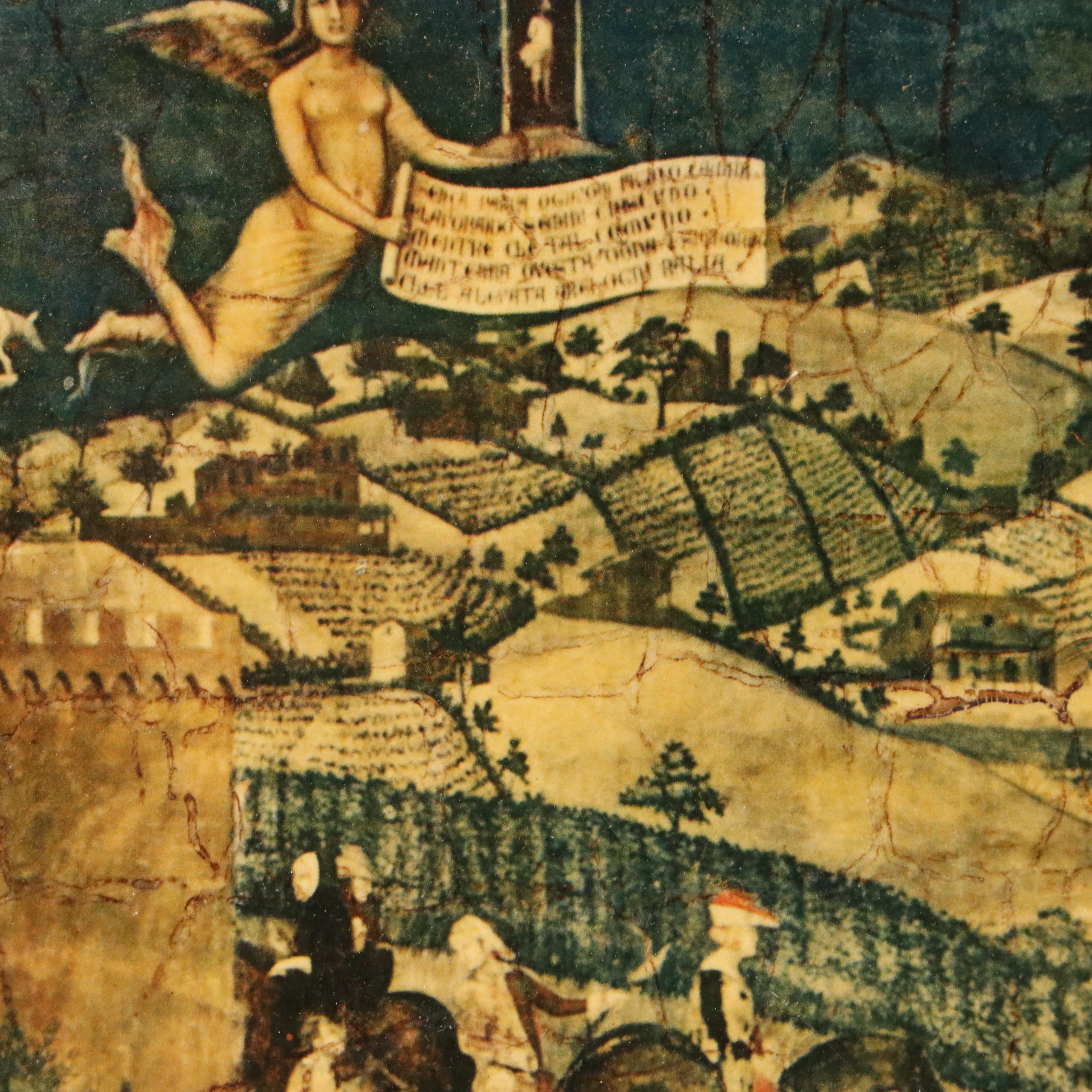 Collotypes After Ambrogio Lorenzetti "The Effects of Good Government..."