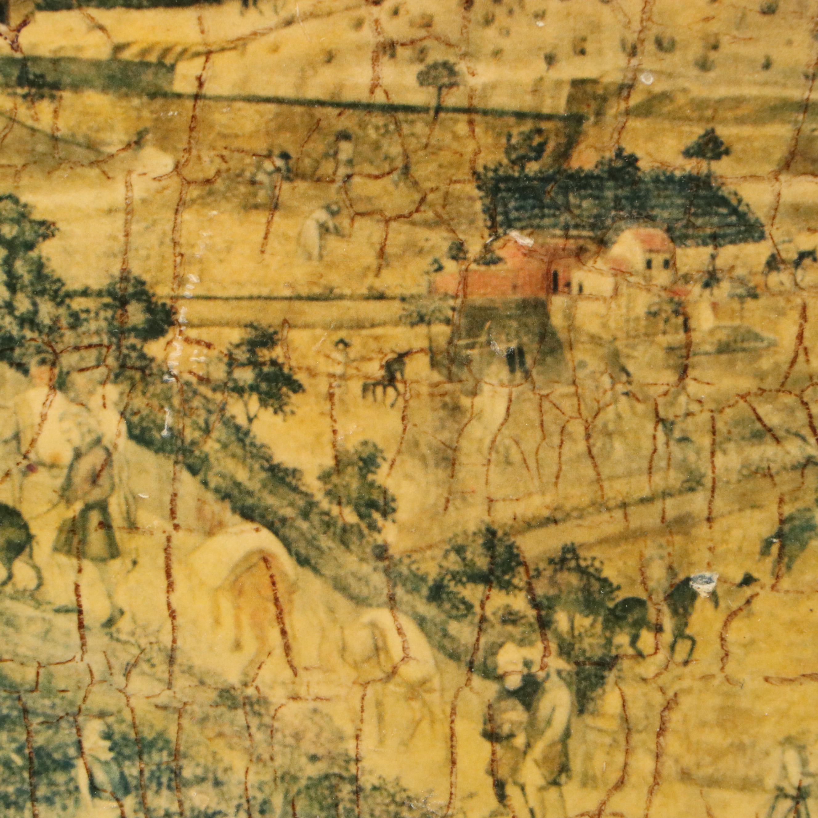 Collotypes After Ambrogio Lorenzetti "The Effects of Good Government..."