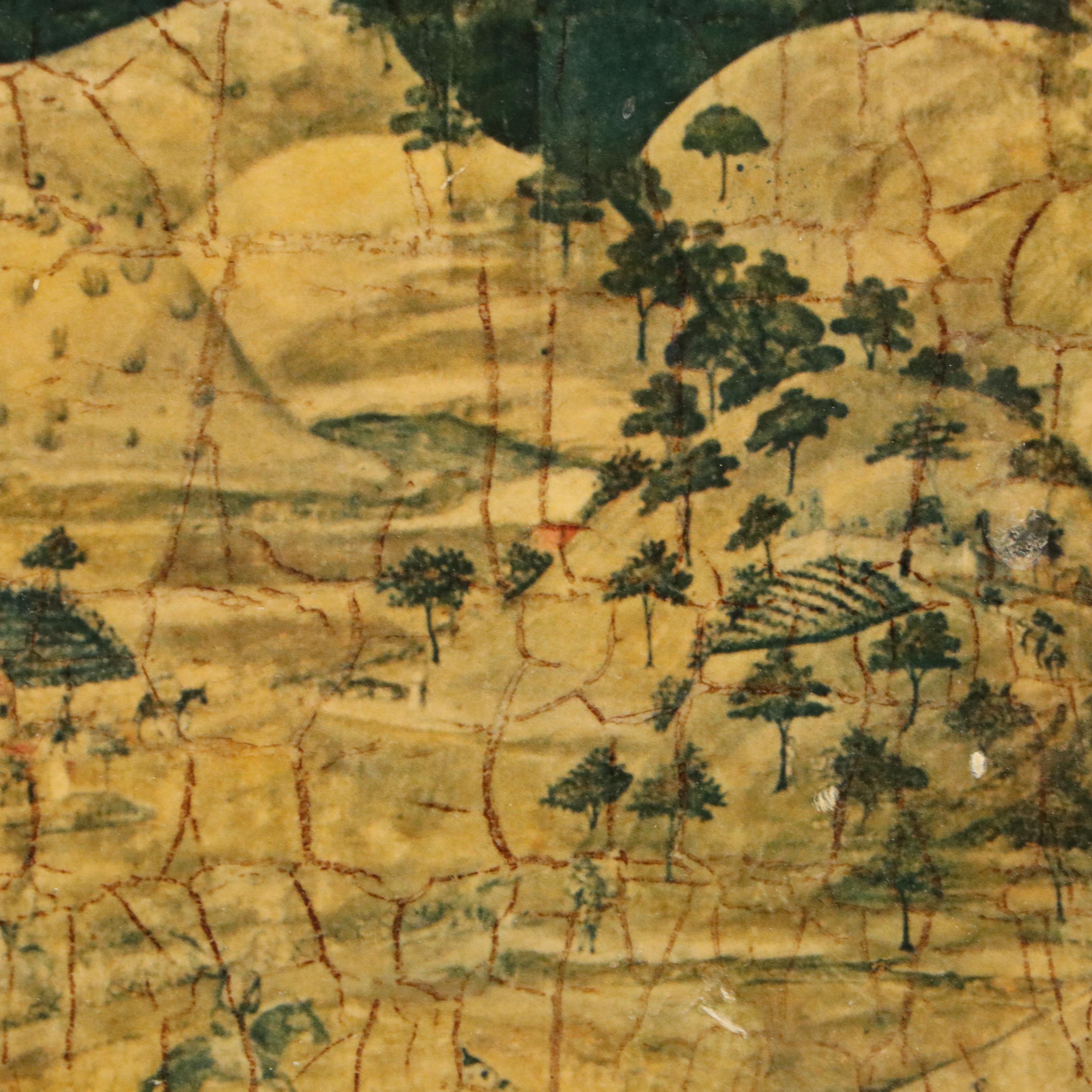 Collotypes After Ambrogio Lorenzetti "The Effects of Good Government..."