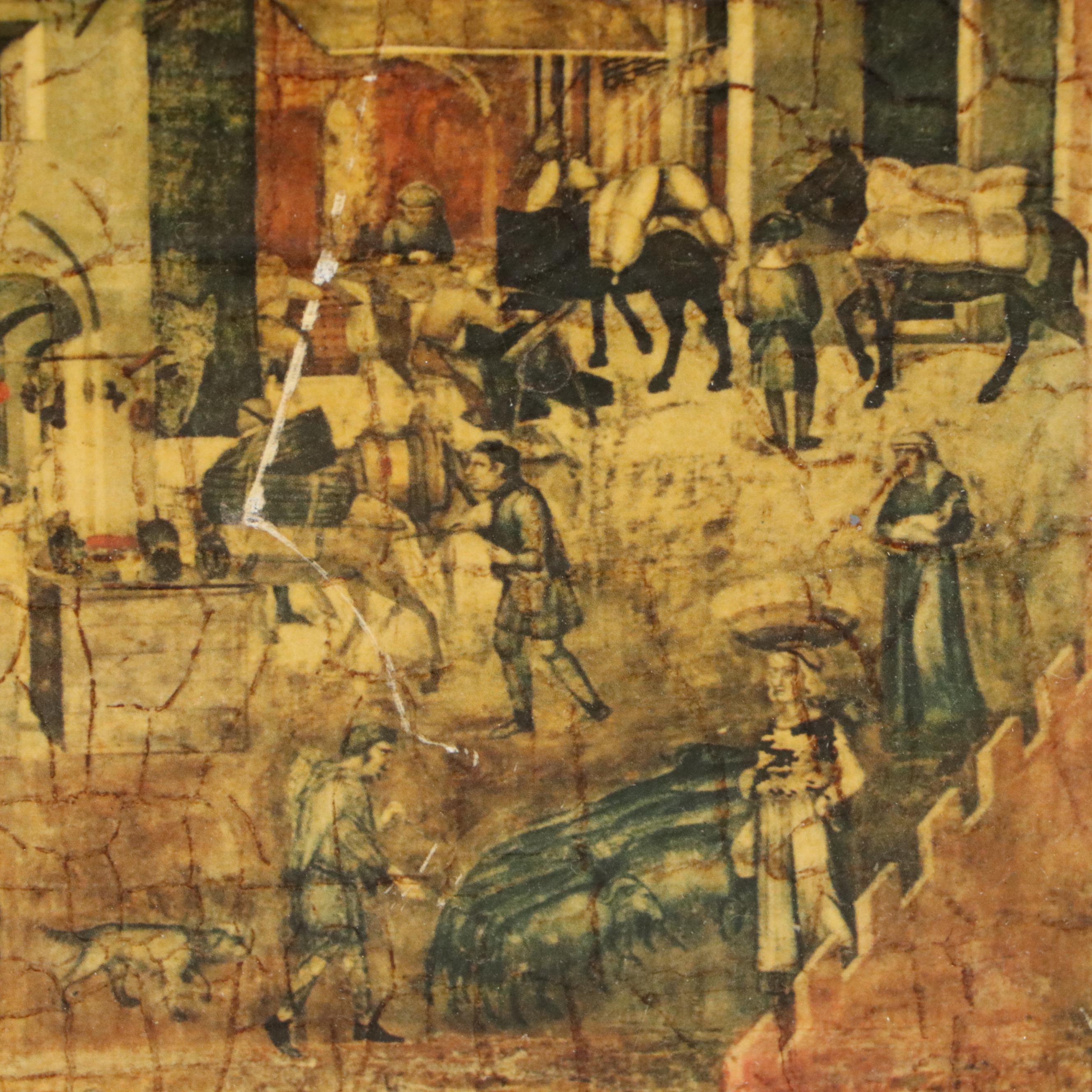 Collotypes After Ambrogio Lorenzetti "The Effects of Good Government..."