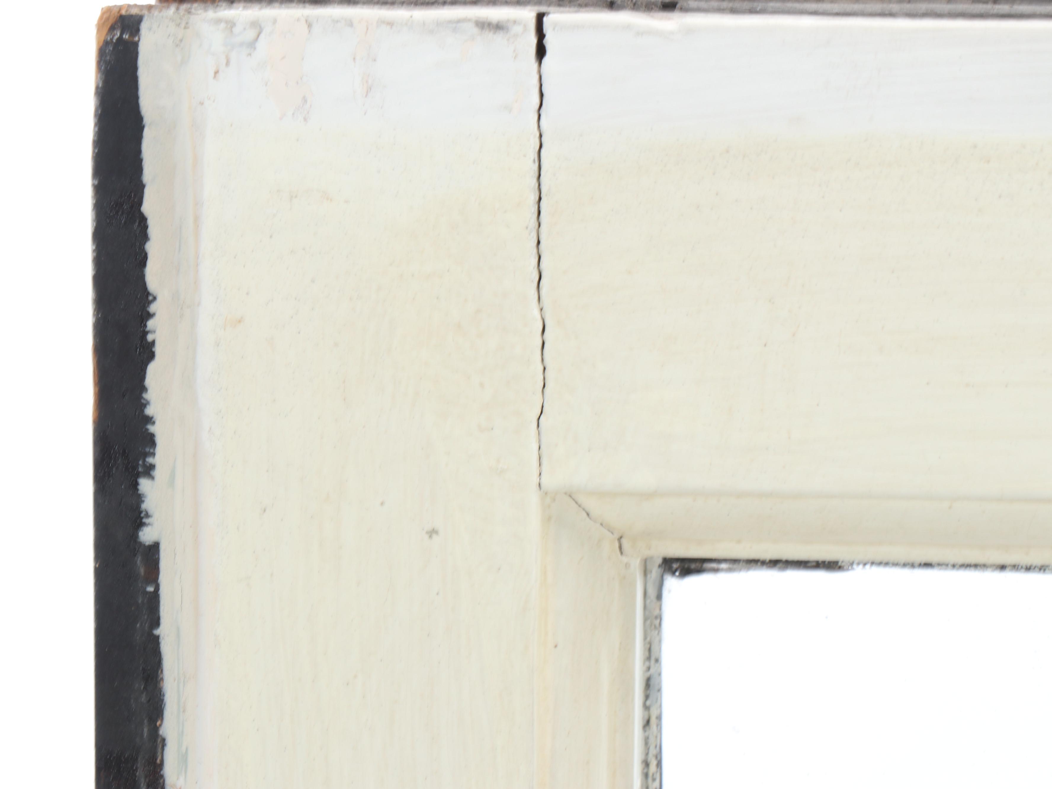 Stained Glass Window Pane with Swift in Shield Motif