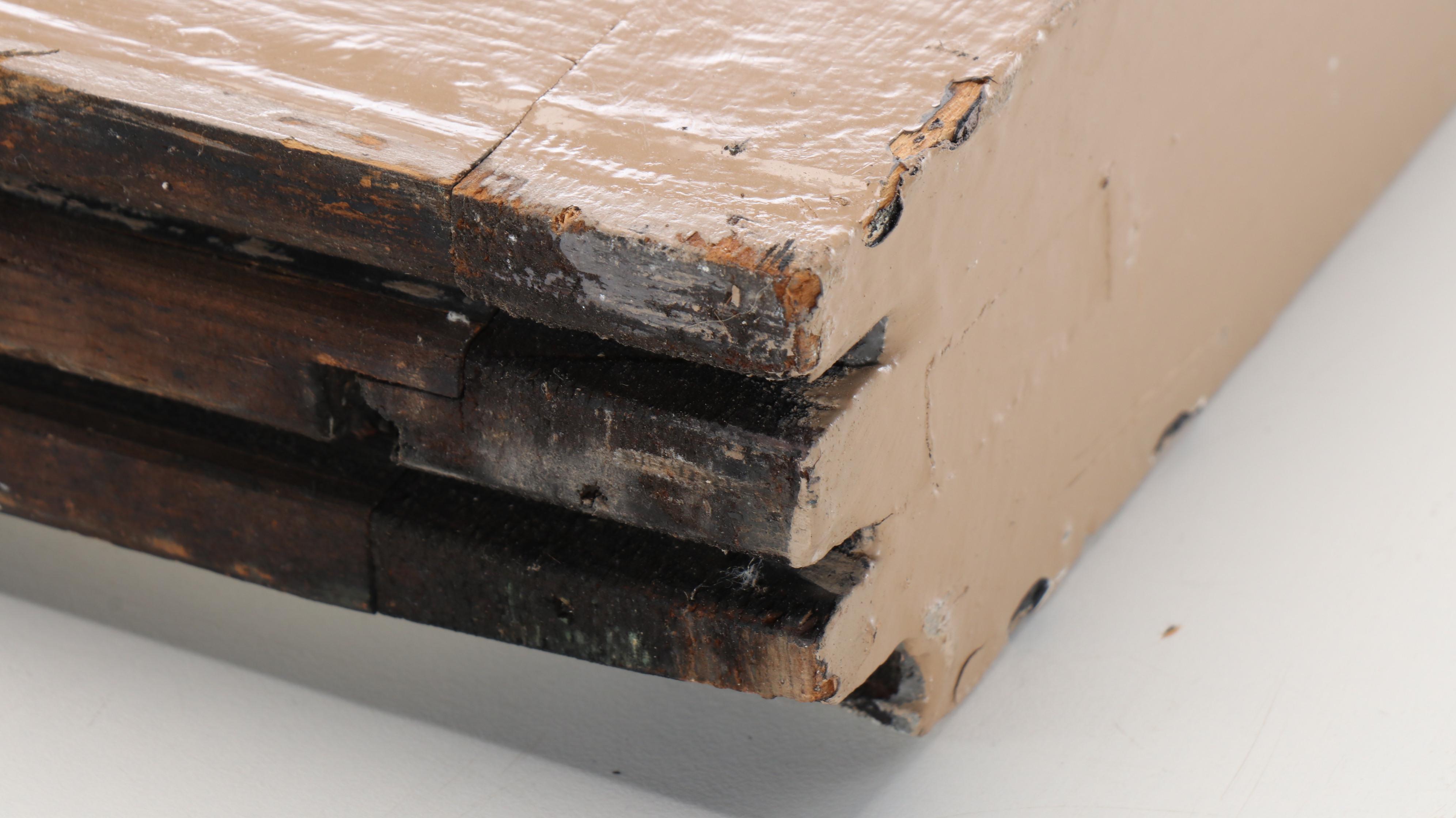 Stained Glass Window Pane with Swift in Shield Motif