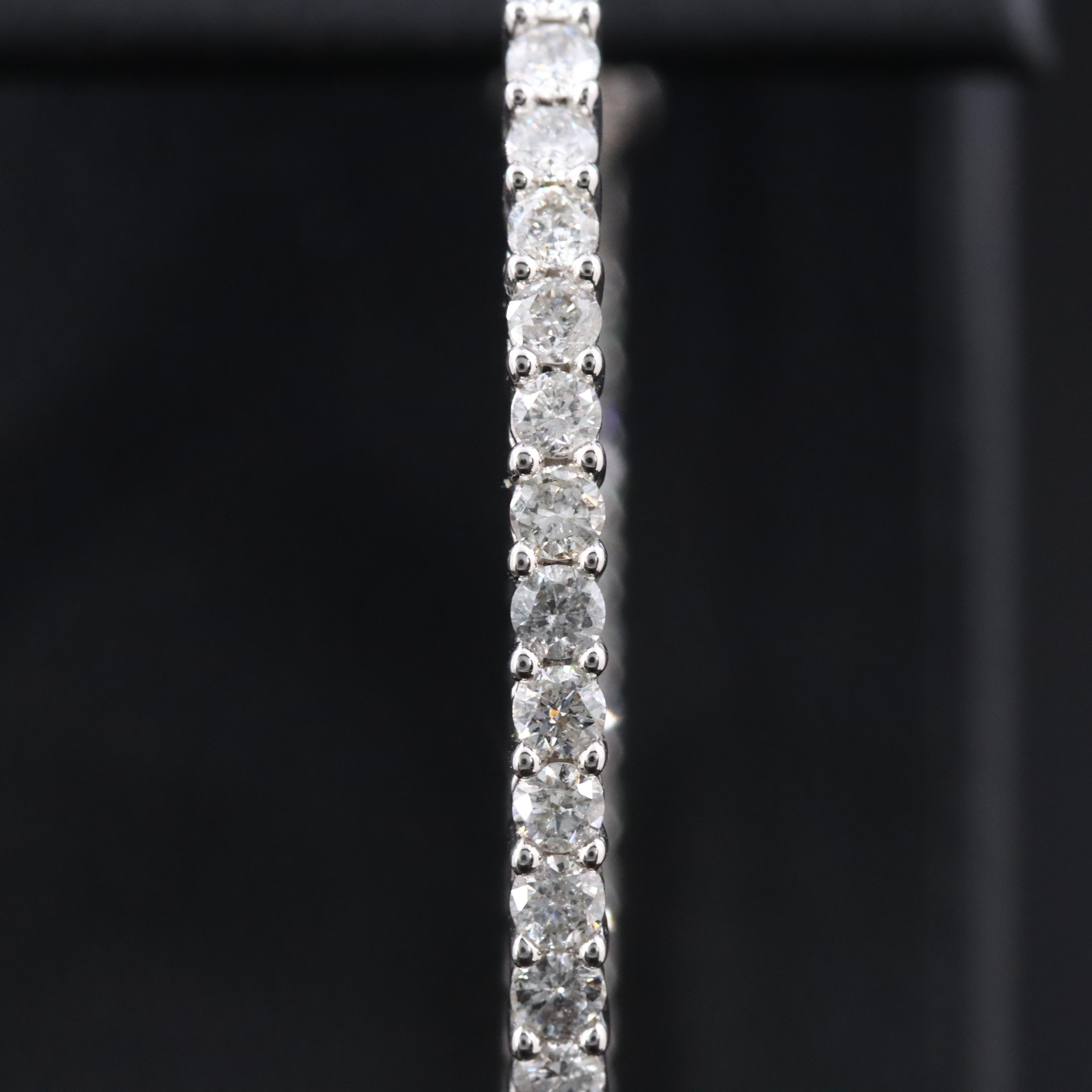 14K 3.00 CTW Diamond Inside-Out Hoop Earrings