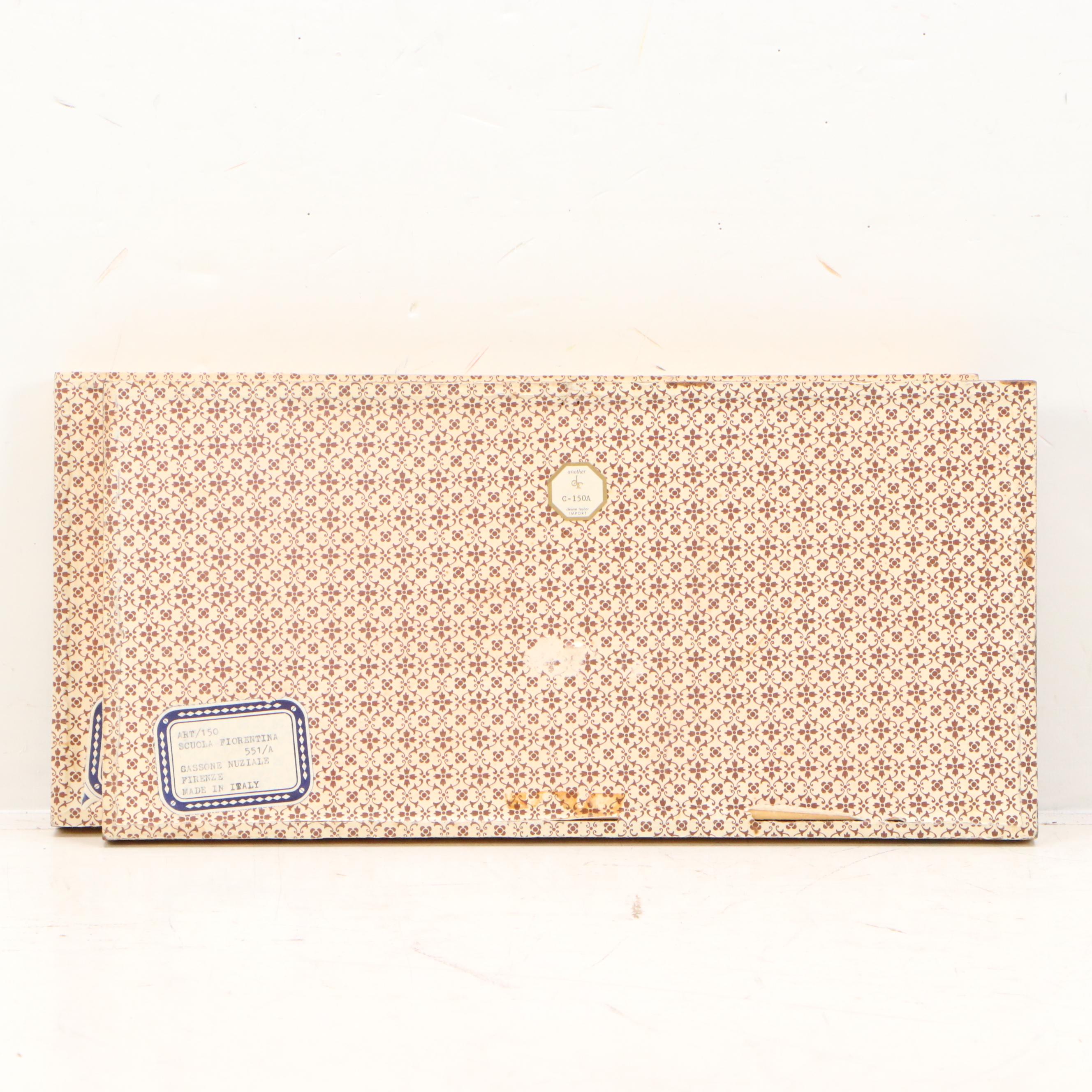 Collotypes After Italian Tempera Painting "Cassone Adimari"