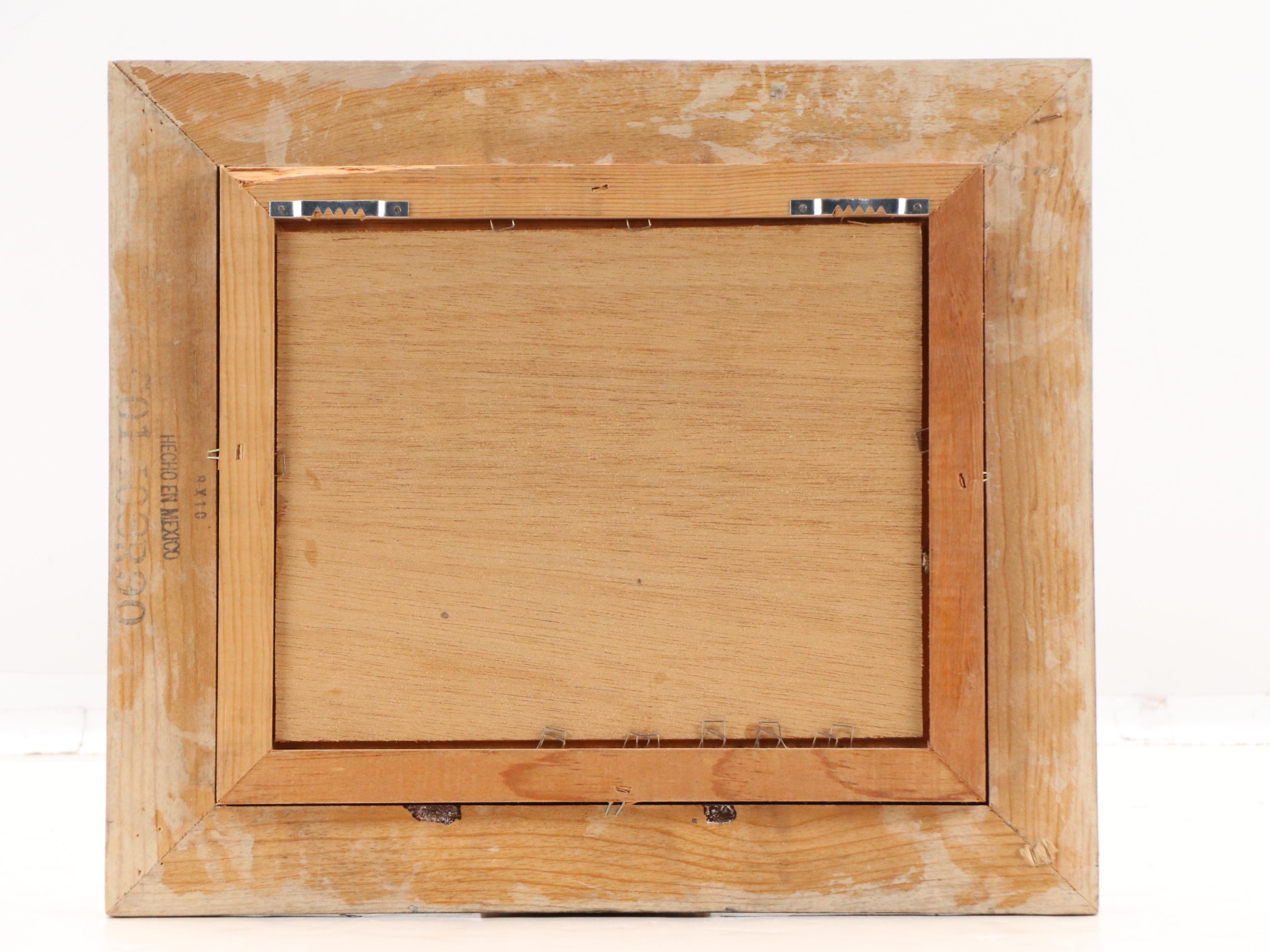 Burnett Parisian Street Scene Oil Painting