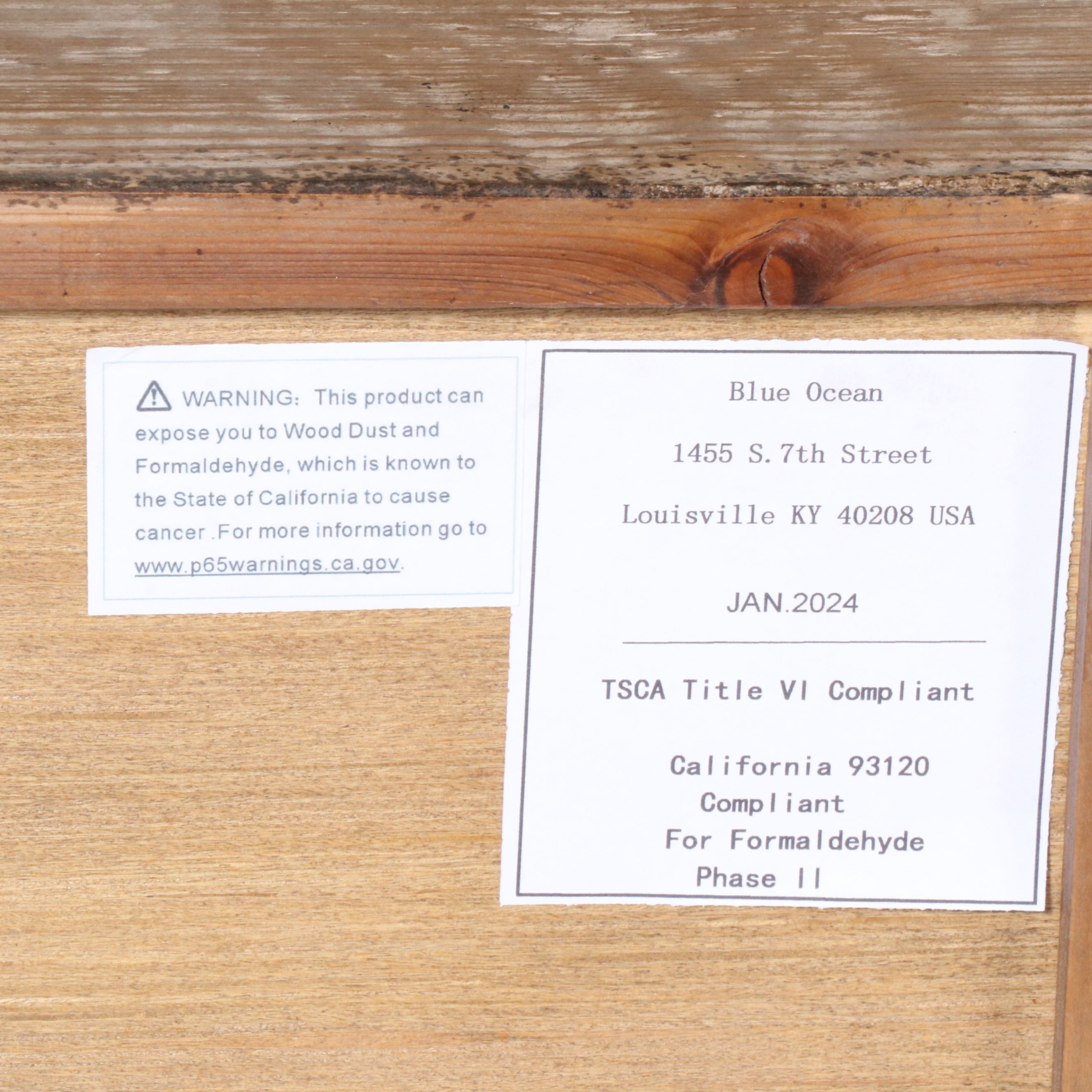 Blue Ocean Mid Century Modern Style Console Cabinet