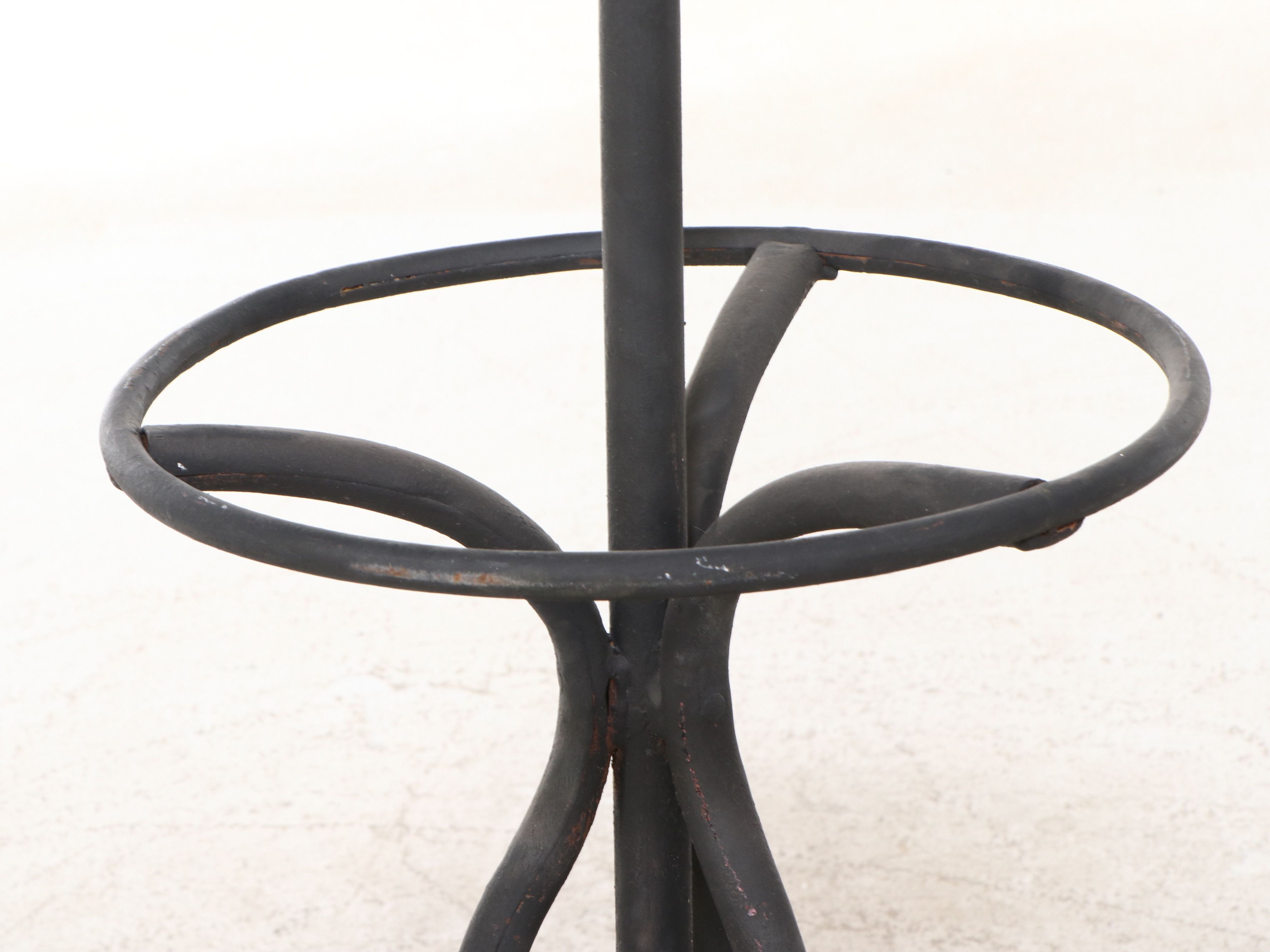 Wrought Iron Coat Rack