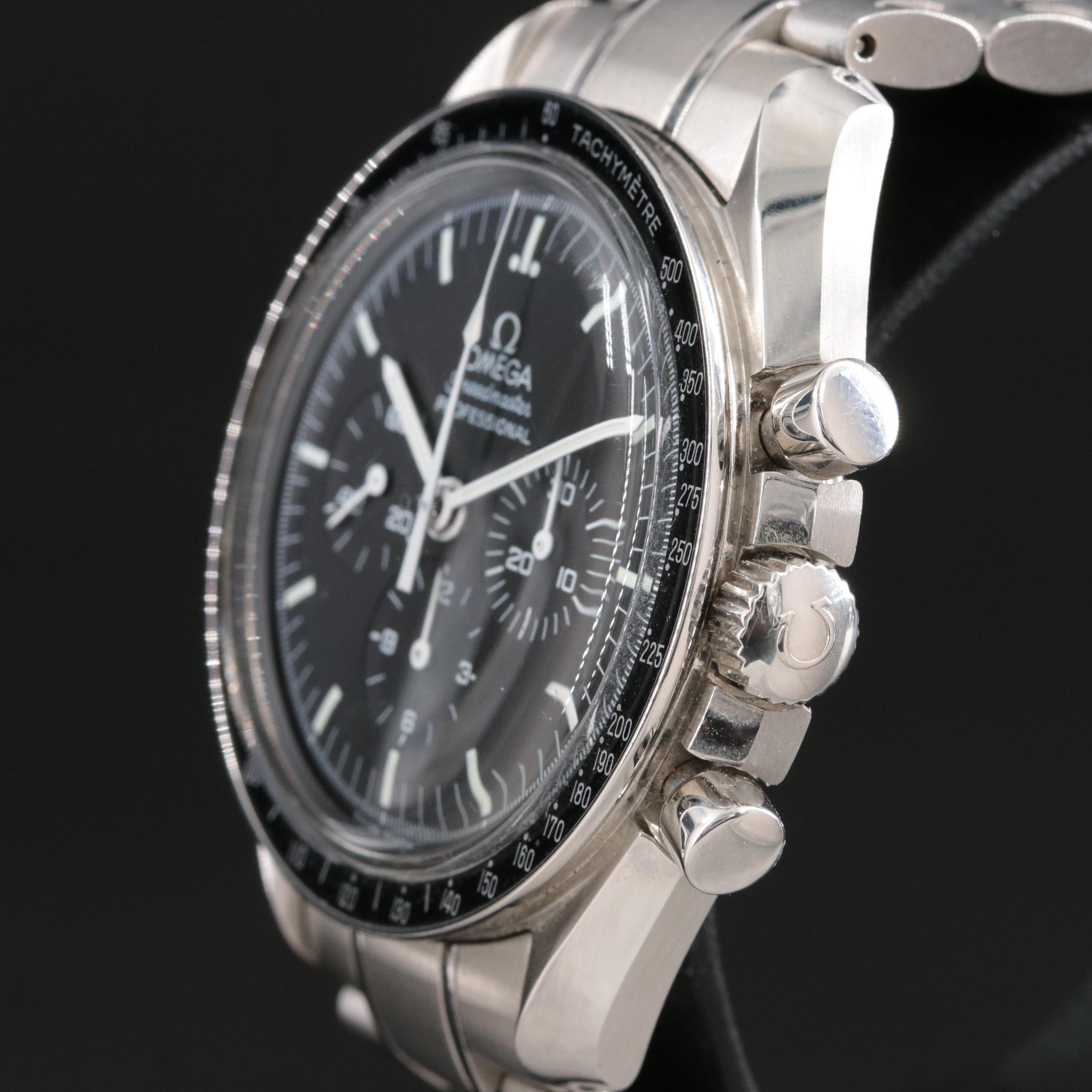 2000 Omega Speedmaster Moonwatch Professional 42mm Steel on Steel