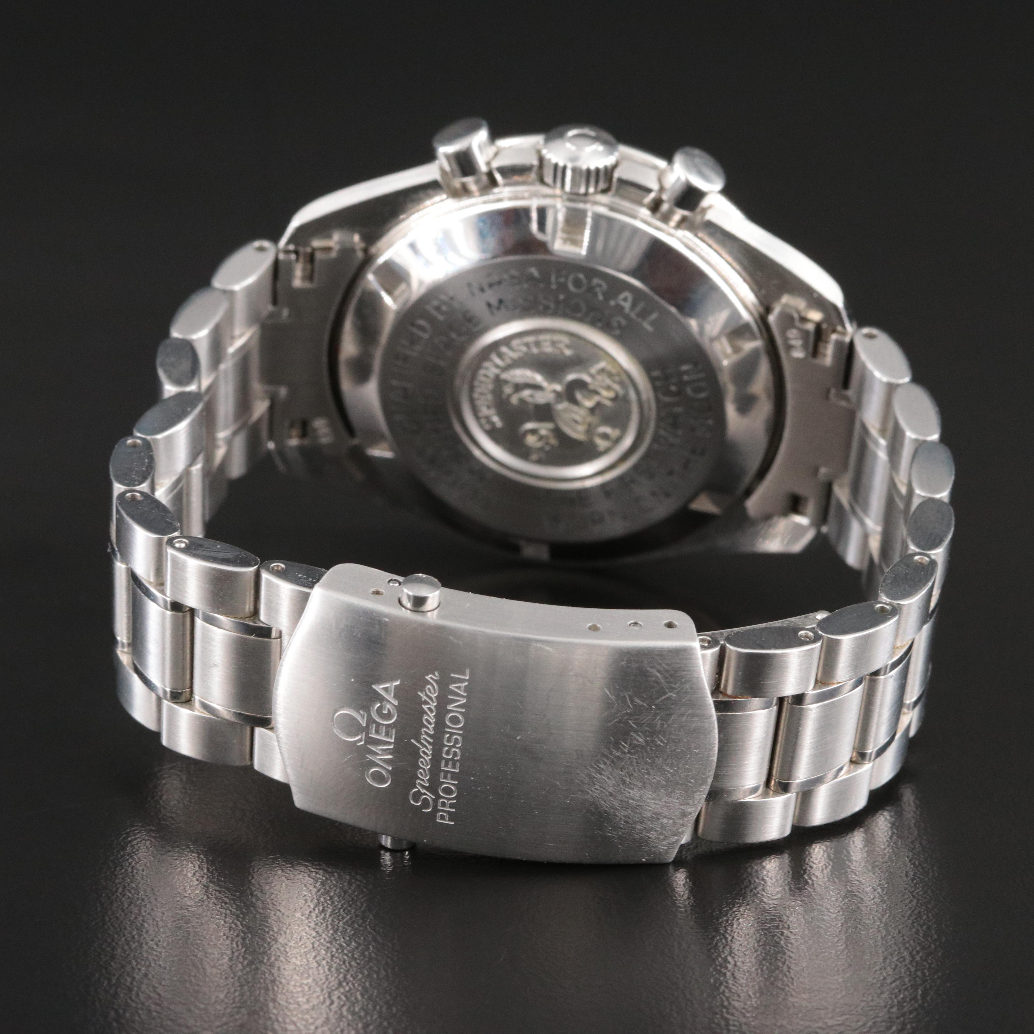 2000 Omega Speedmaster Moonwatch Professional 42mm Steel on Steel