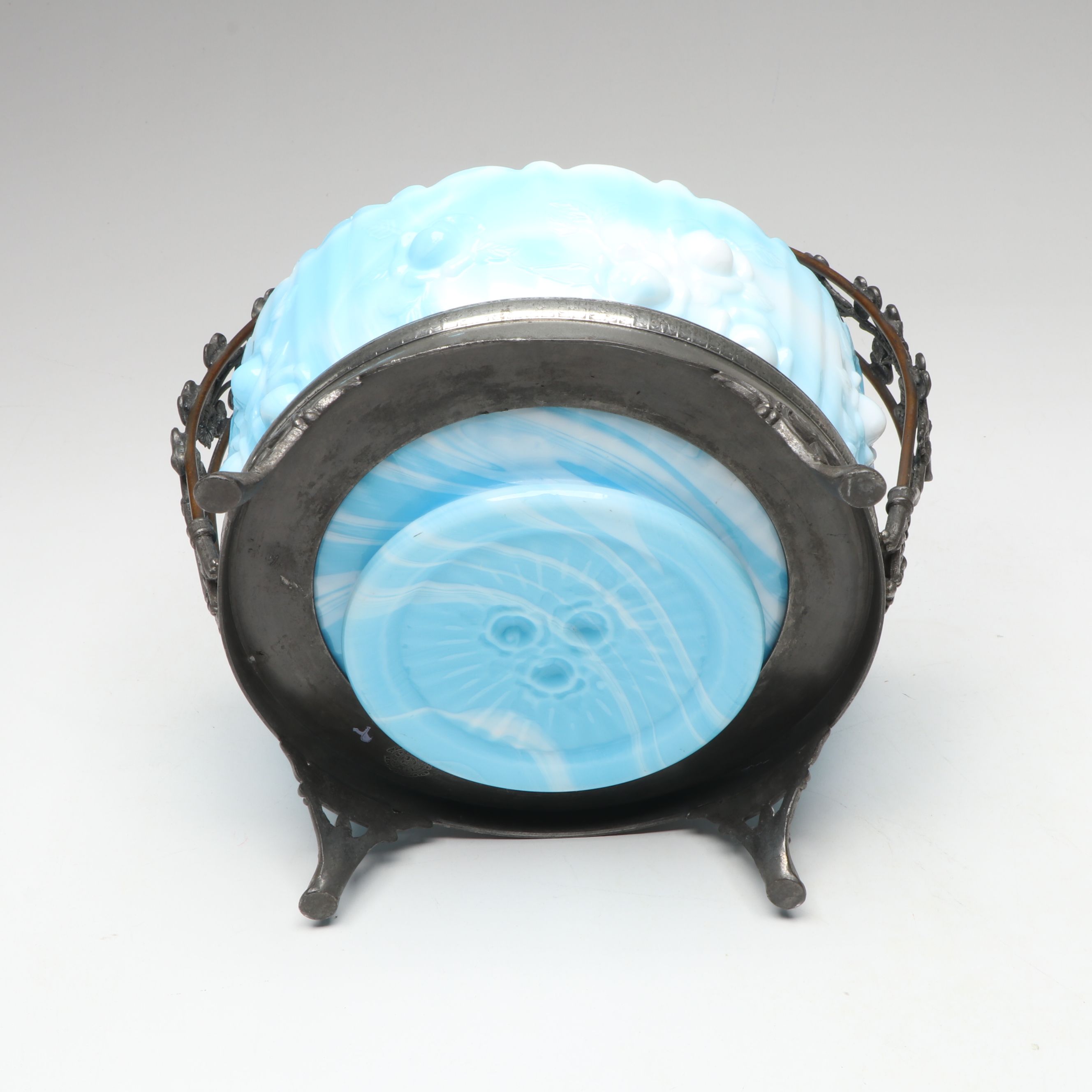 Japanese Porcelain Heron Bowl, Handpainted Vases, Brass Candlestick and More