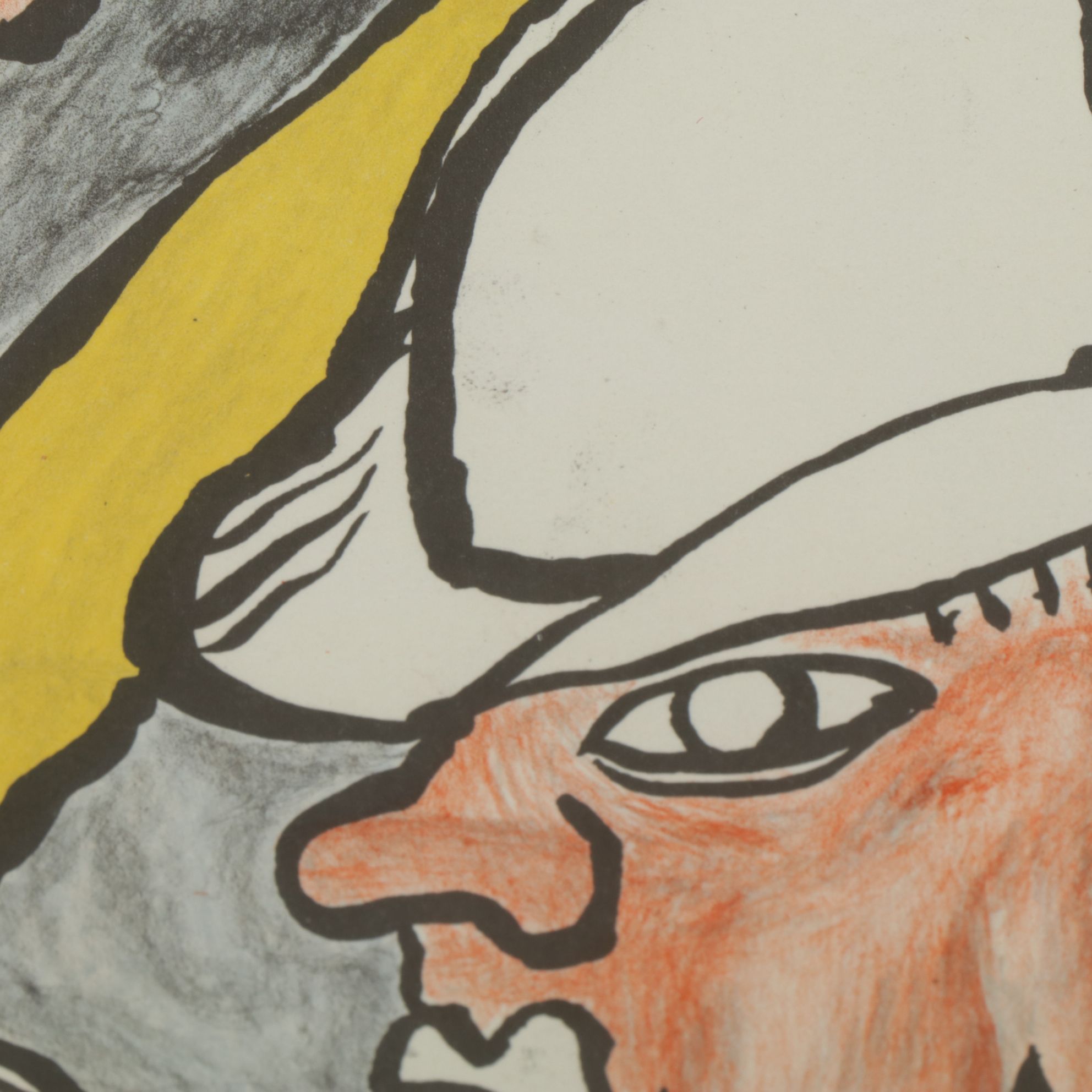 Alexander Calder Double-Page Color Lithograph for "Derrière le Miroir," 1975