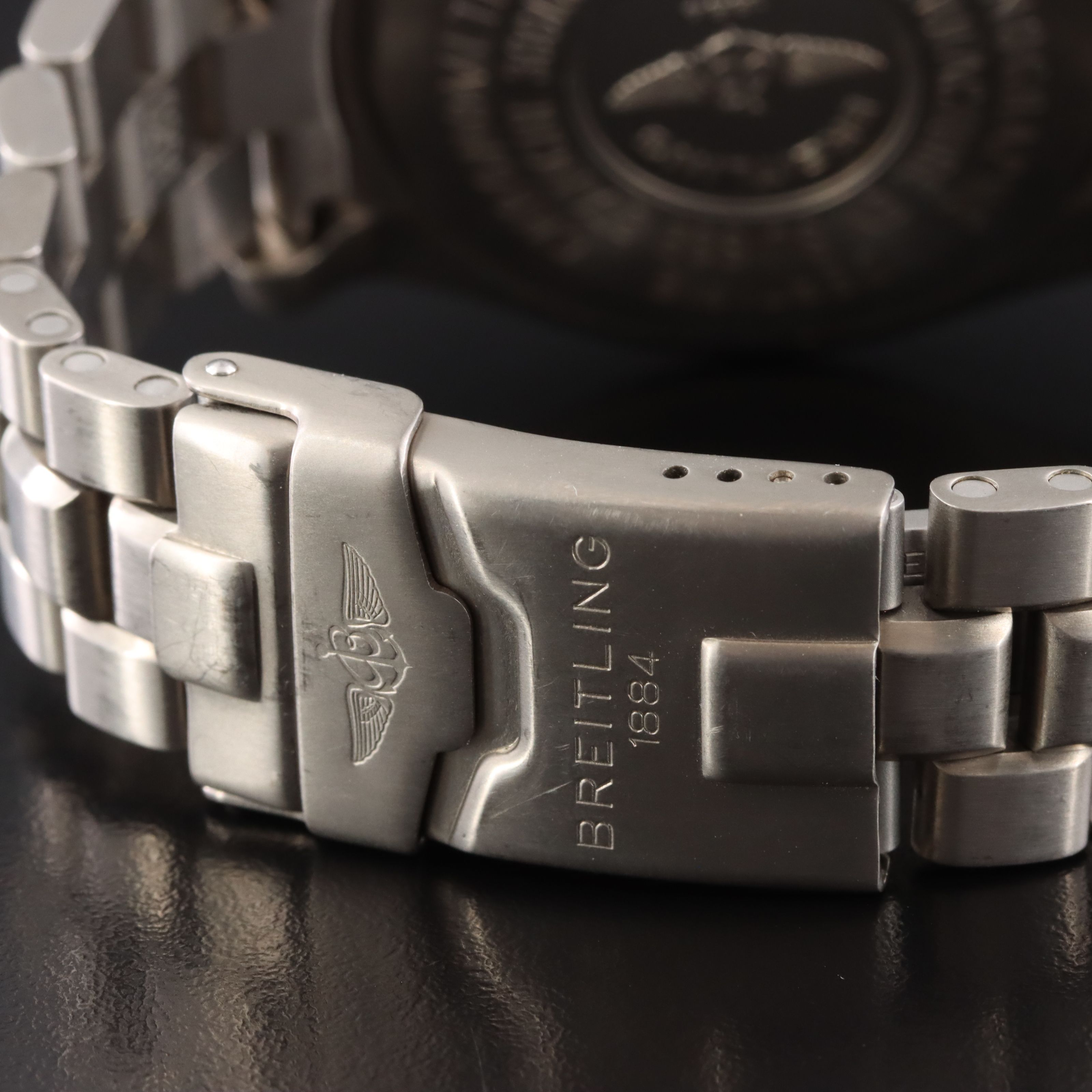 Breitling Avenger Titanium Chronograph Black Dial Automatic Watch