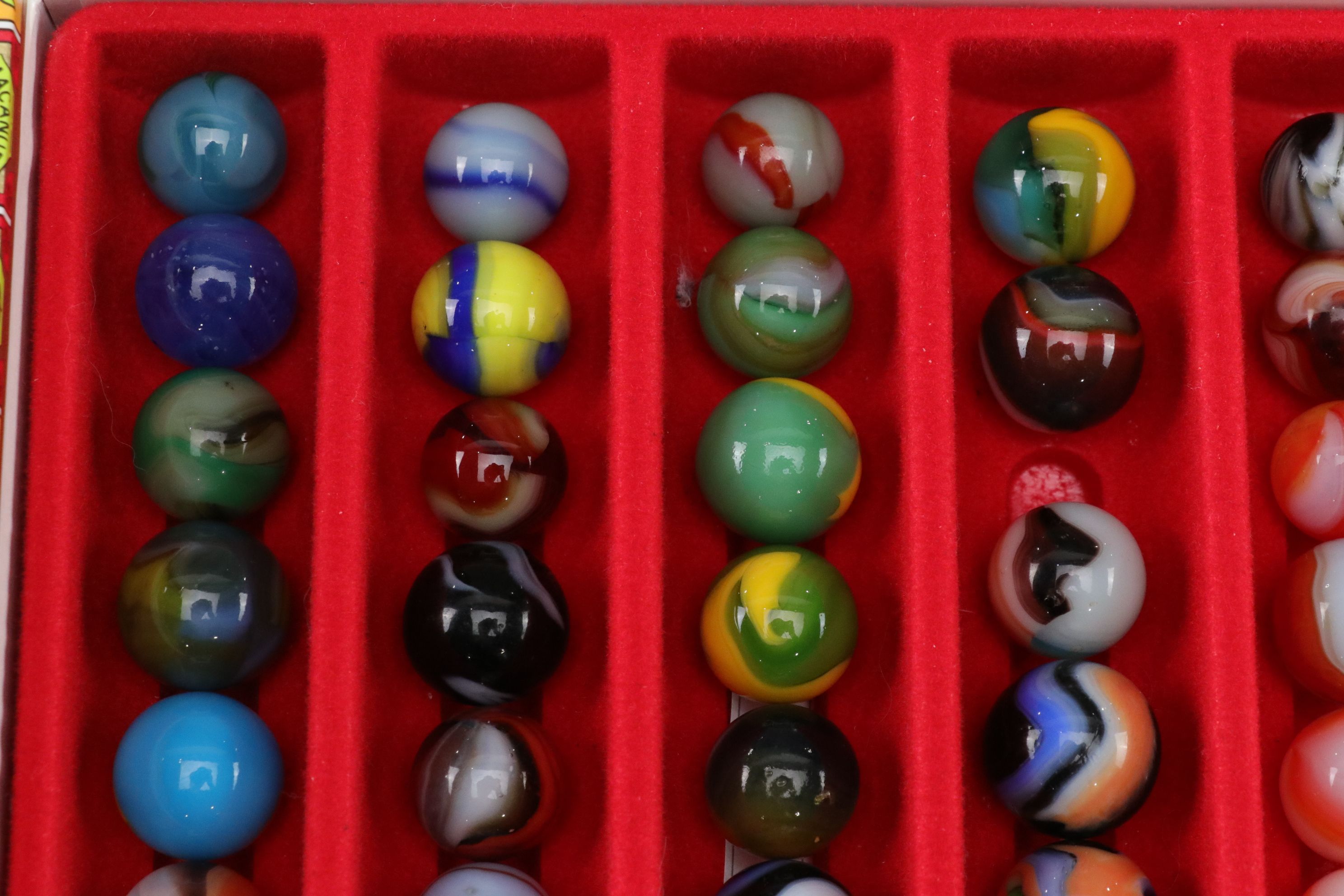 Uranium Glass, Akro Agate, Spiral & Other Marble Collections