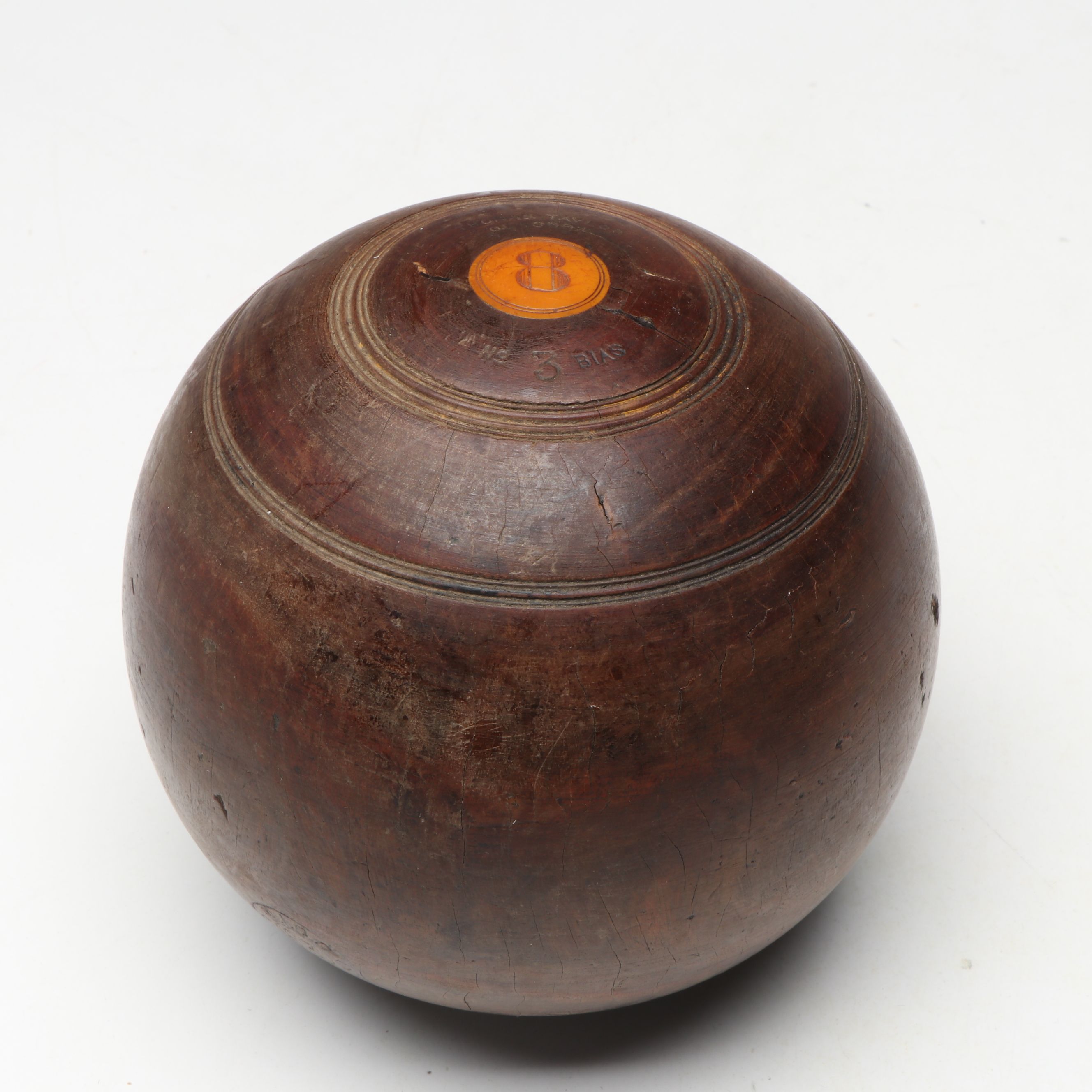 Glaswegian Thomas Taylor Lignum Vitae and Other Lawn Bowling Balls