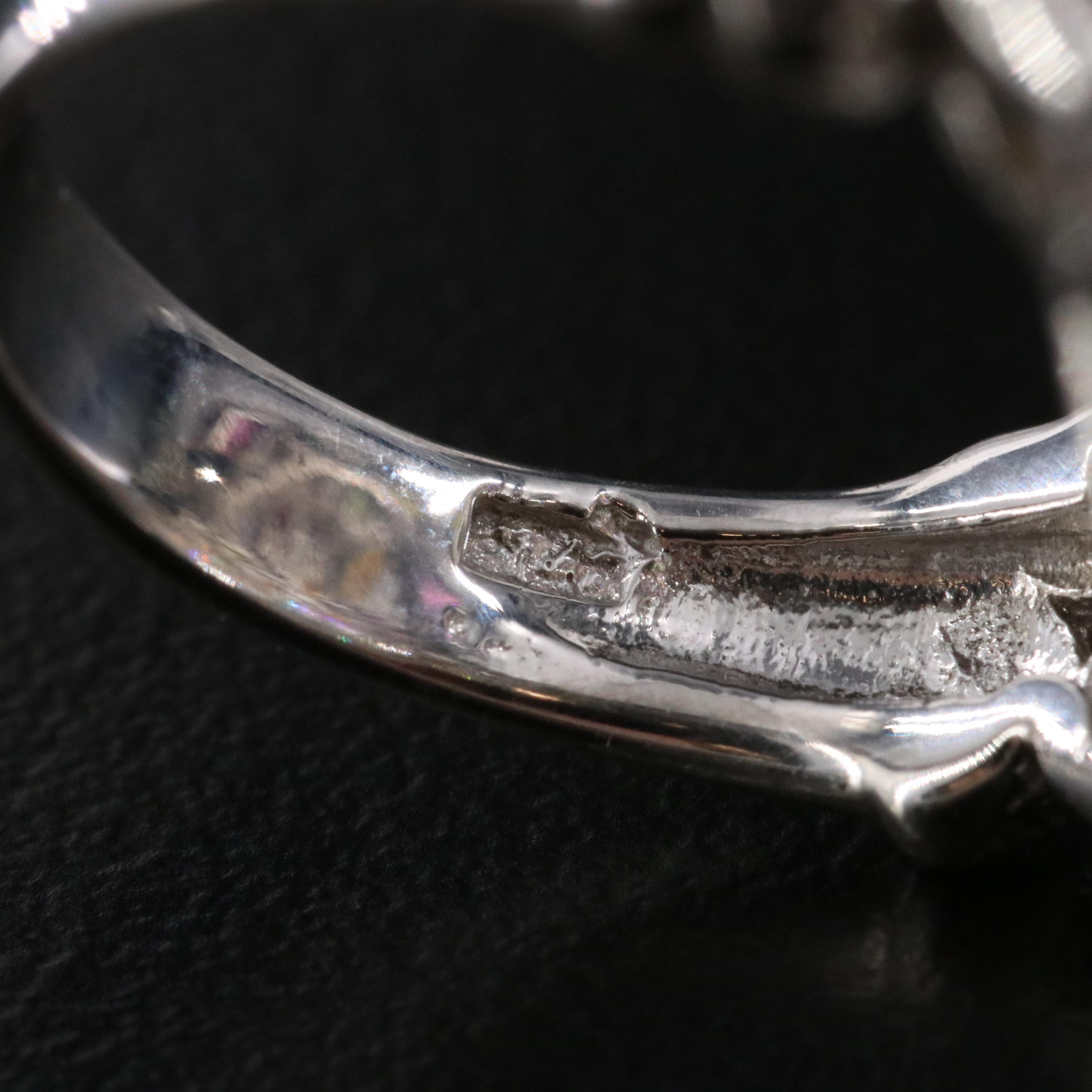 Sterling Tourmaline Ring