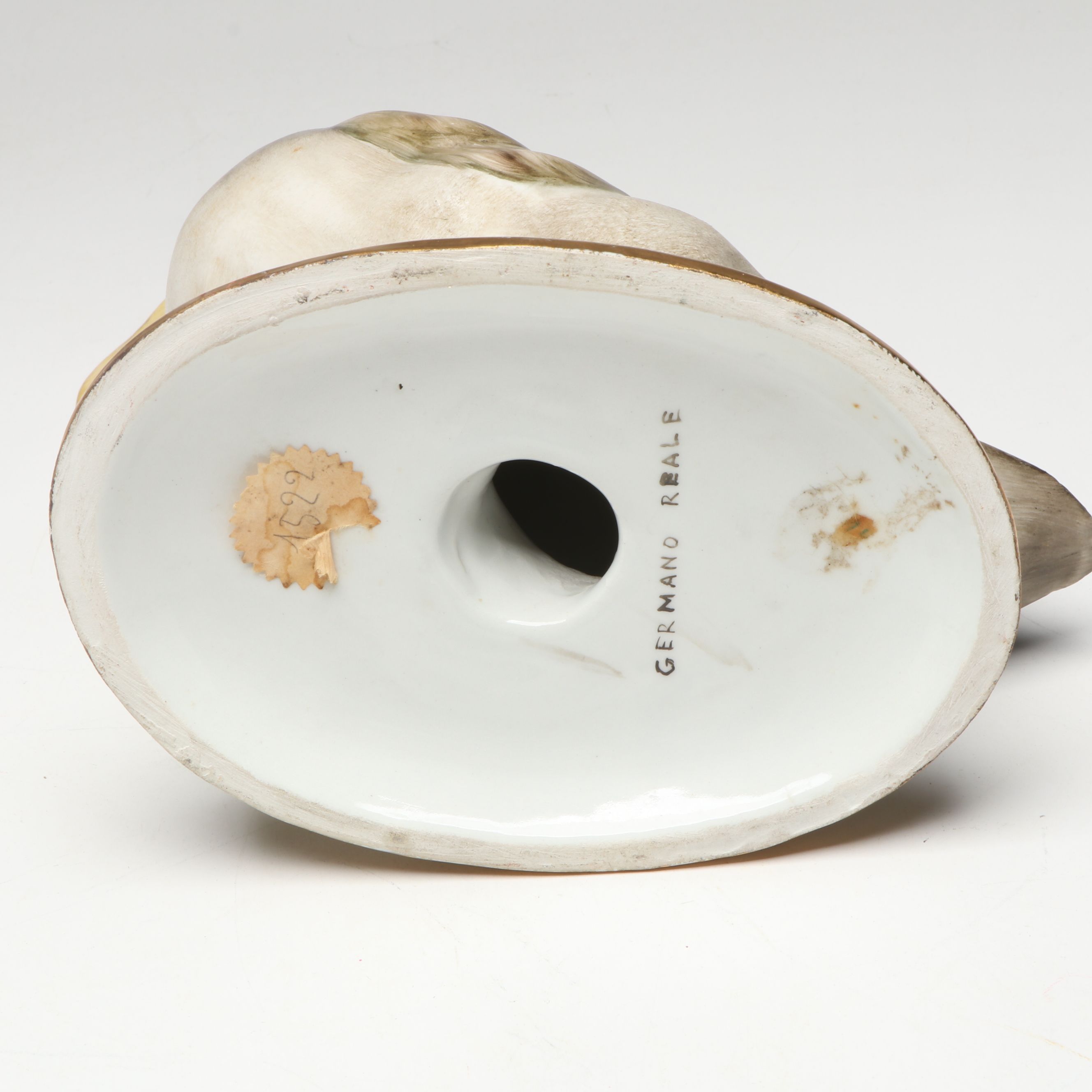 Pillivuyt Porcelain Pheasant Tureen with Germano Reale Porcelain Mallard Duck