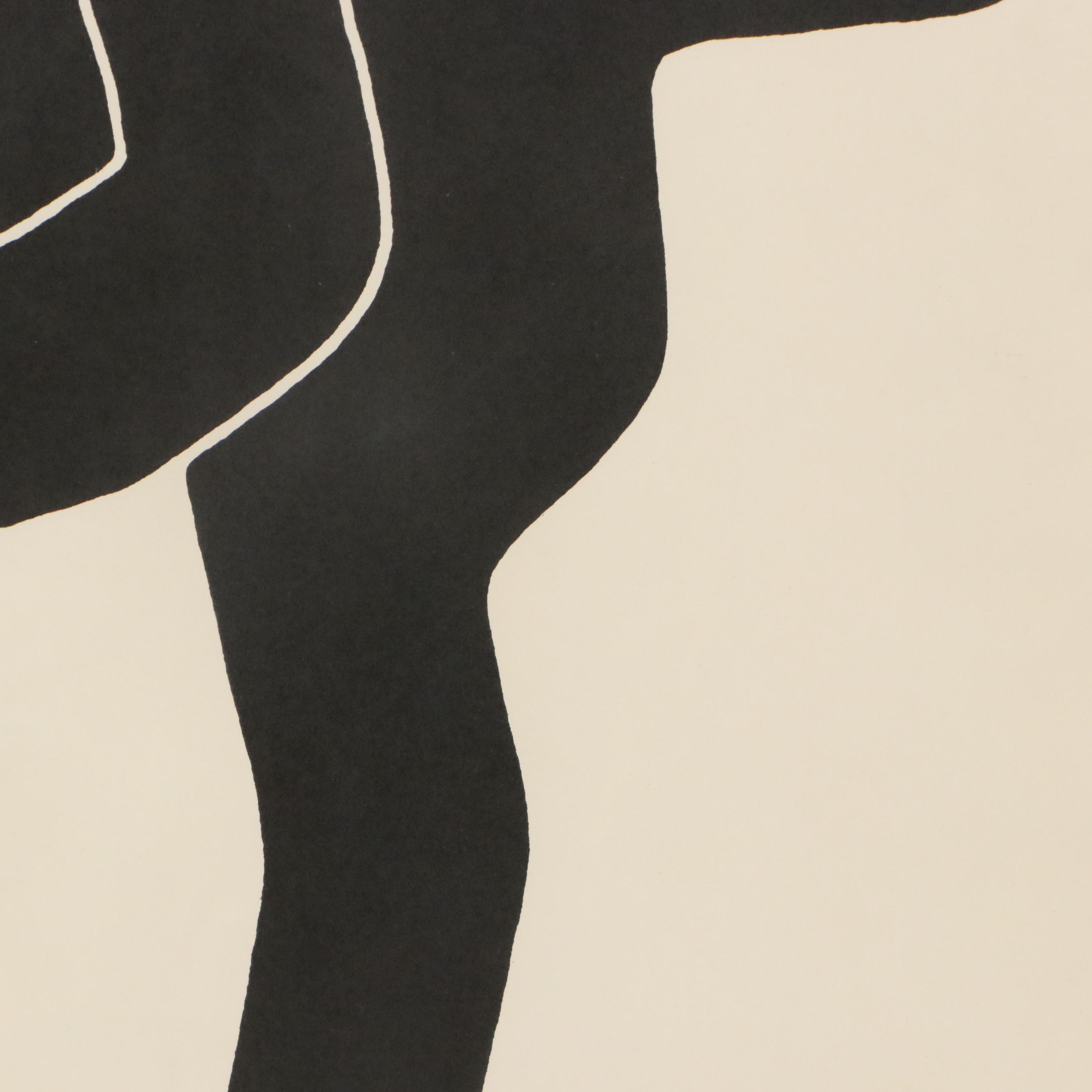 Eduardo Chillida Lithograph 1972 Munich Olympics Poster