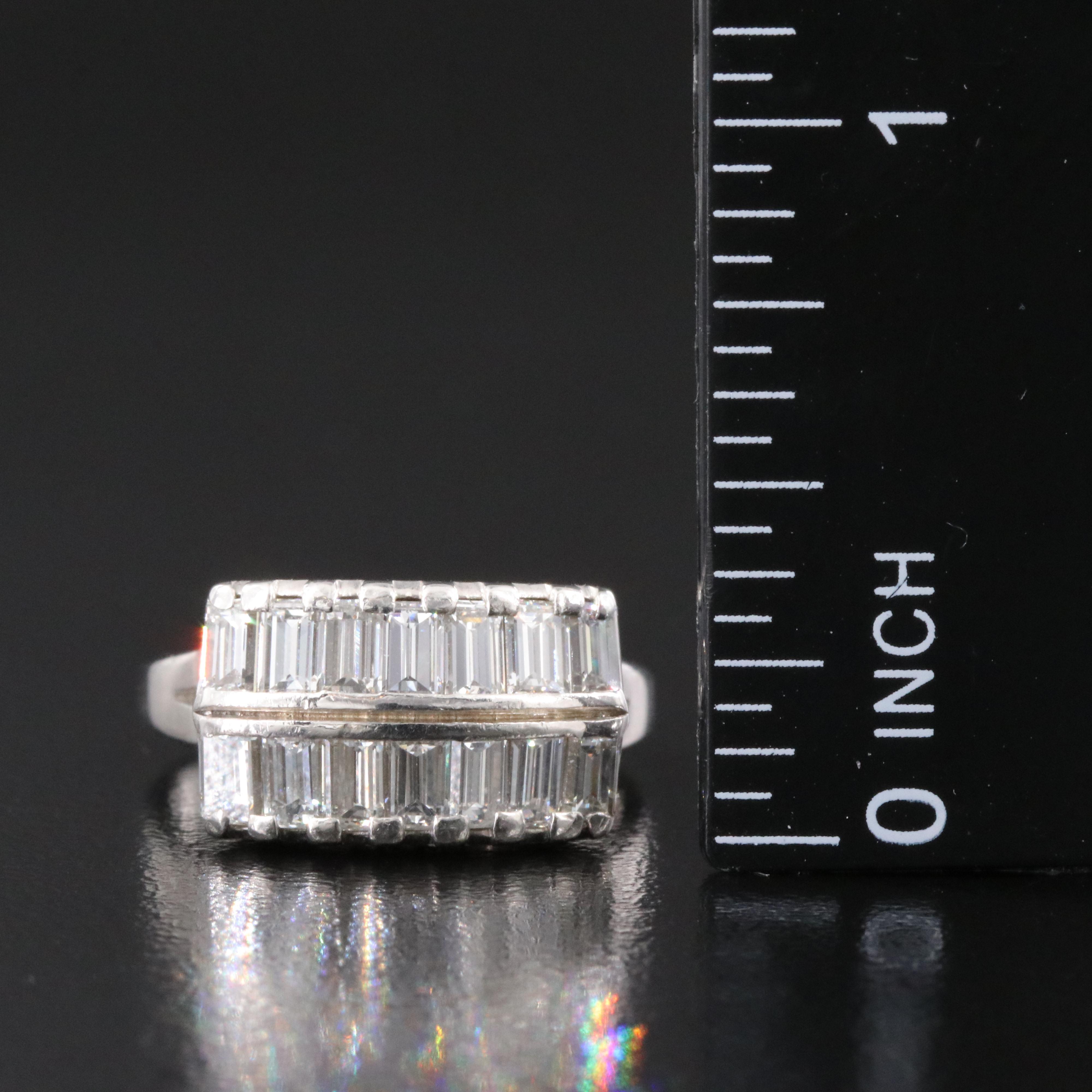 Platinum 2.03 CTW Diamond Ring