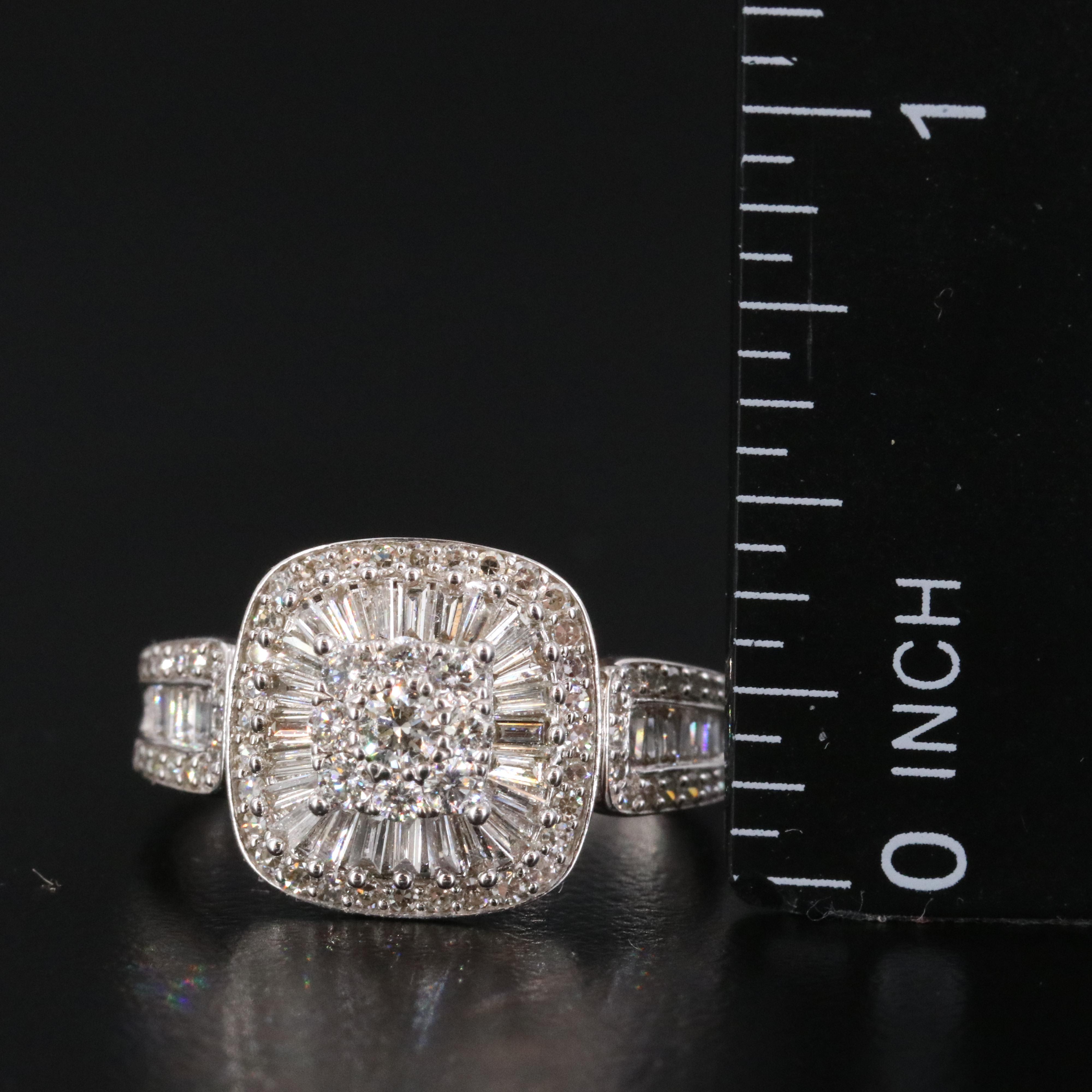 14K 0.93 CTW Diamond Ring