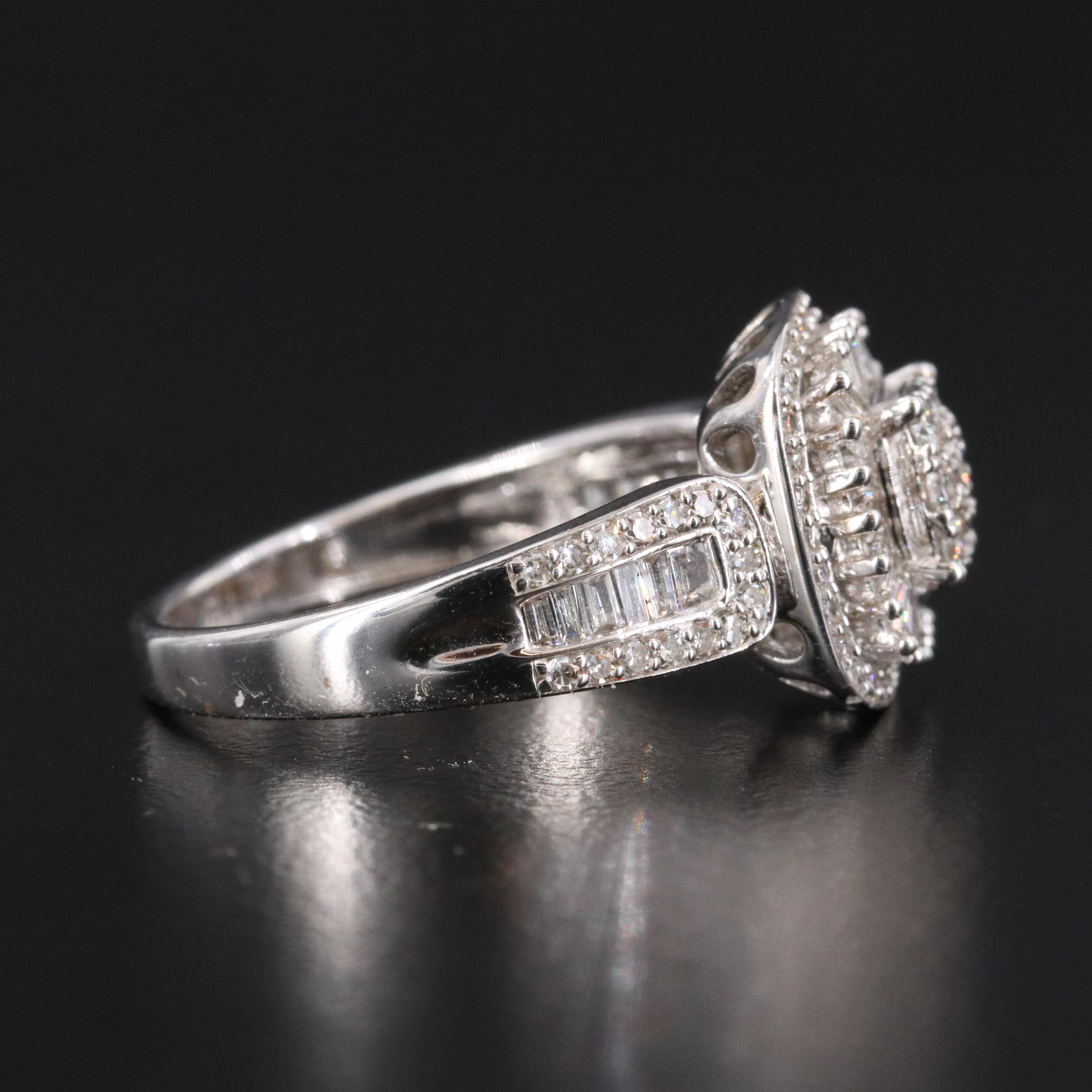 14K 0.93 CTW Diamond Ring