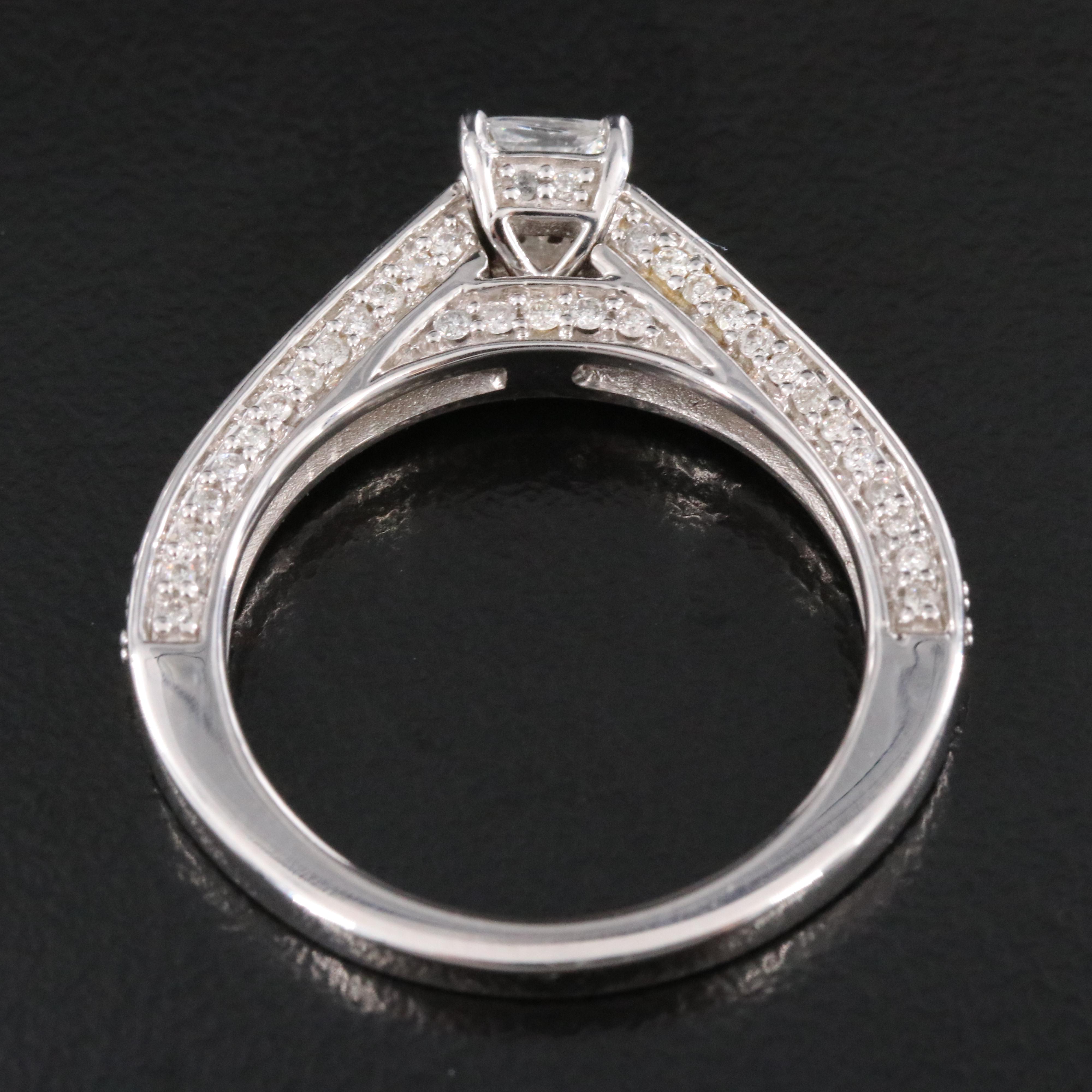 14K 0.88 CTW Diamond Ring