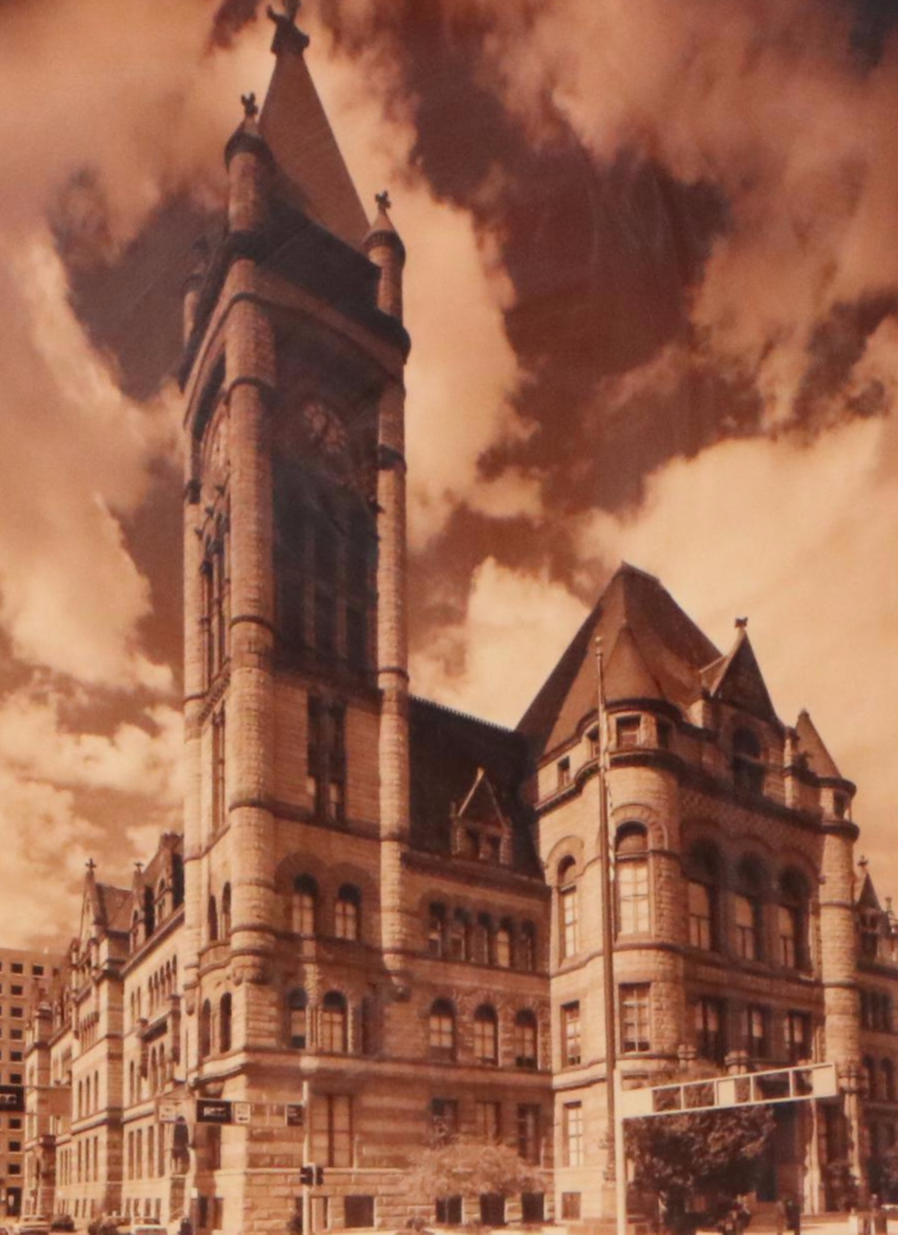 Adam Laipson Photograph of Cincinnati City Hall, Late 20th Century