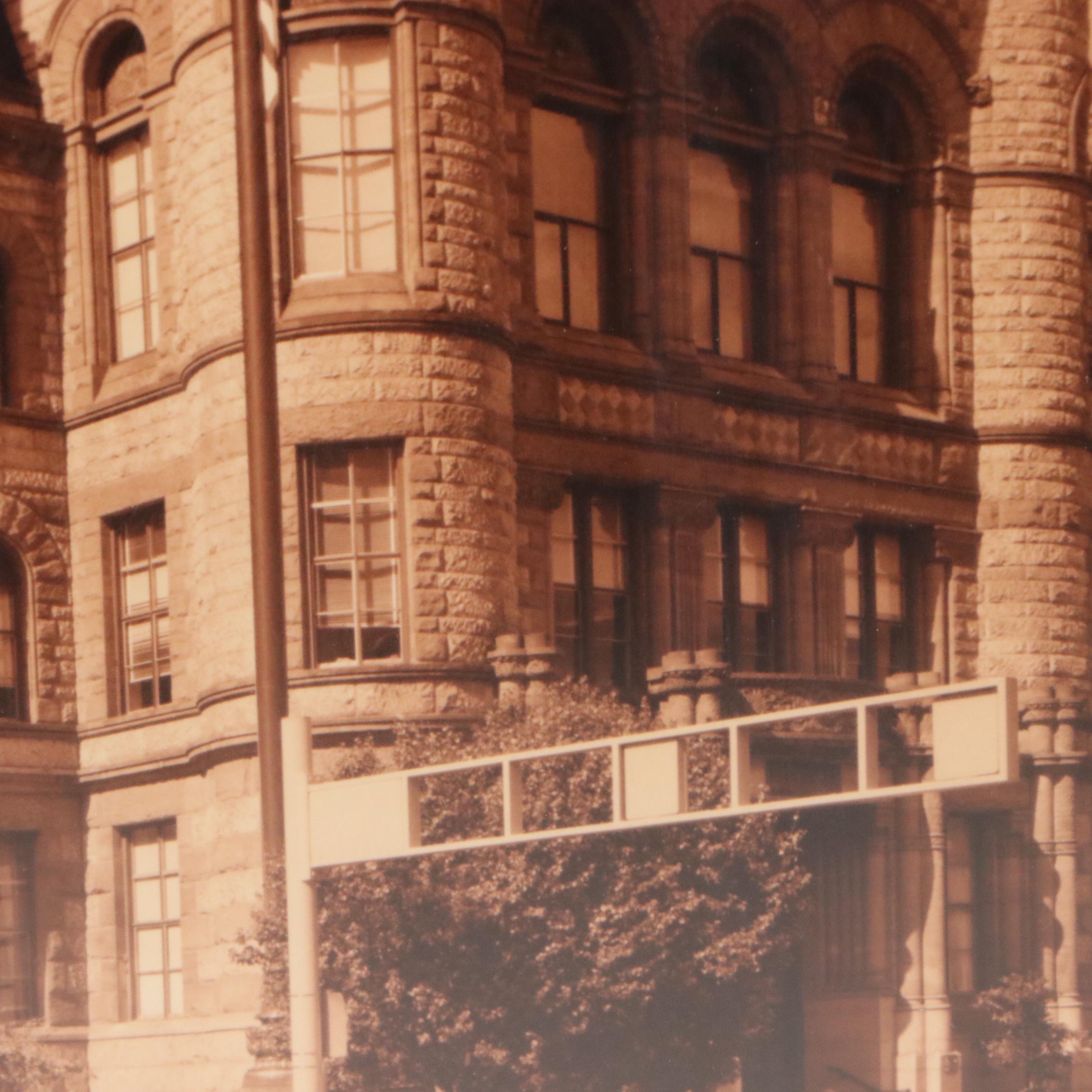 Adam Laipson Photograph of Cincinnati City Hall, Late 20th Century