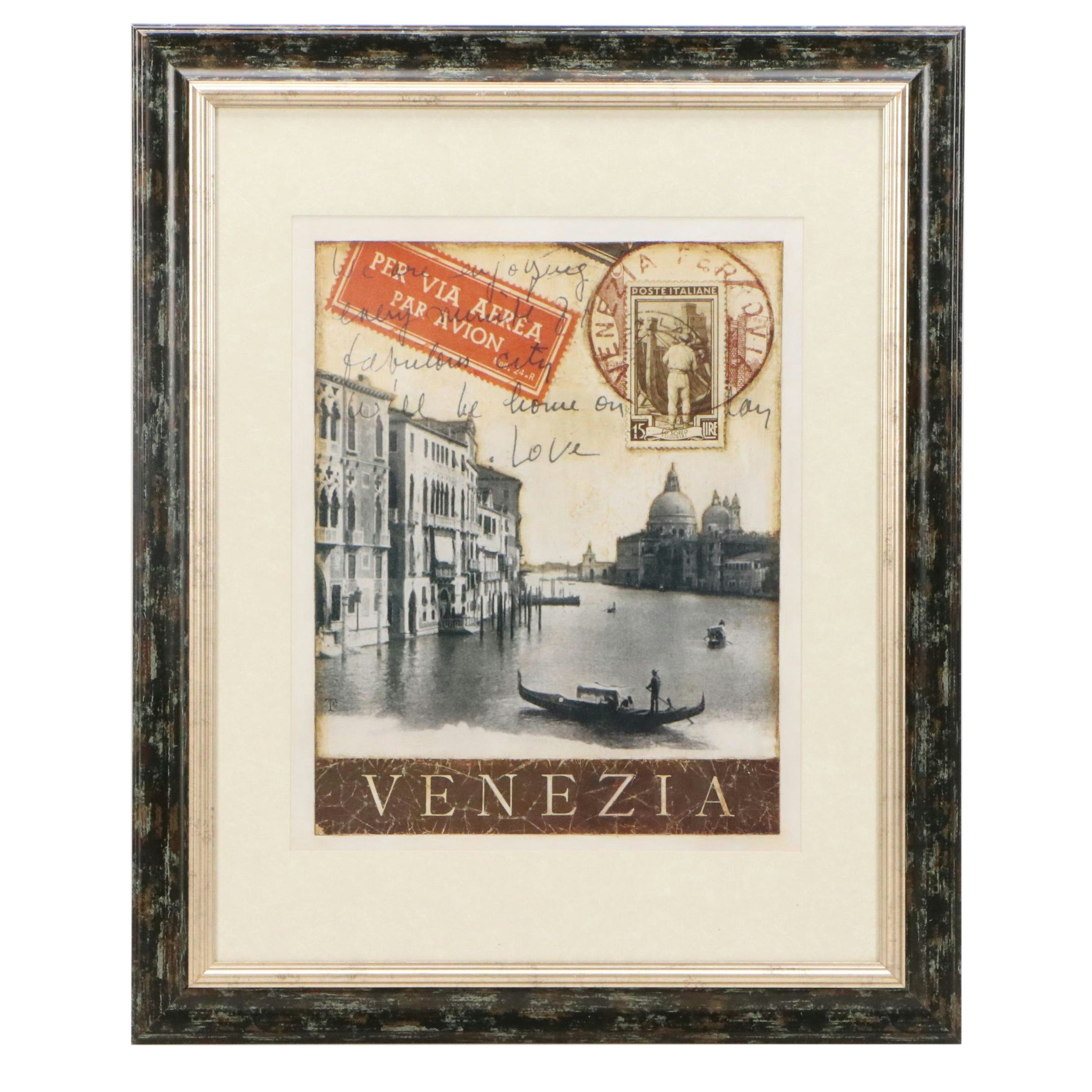 Offset Lithograph After Tina Chaden "Venezia," 21st Century