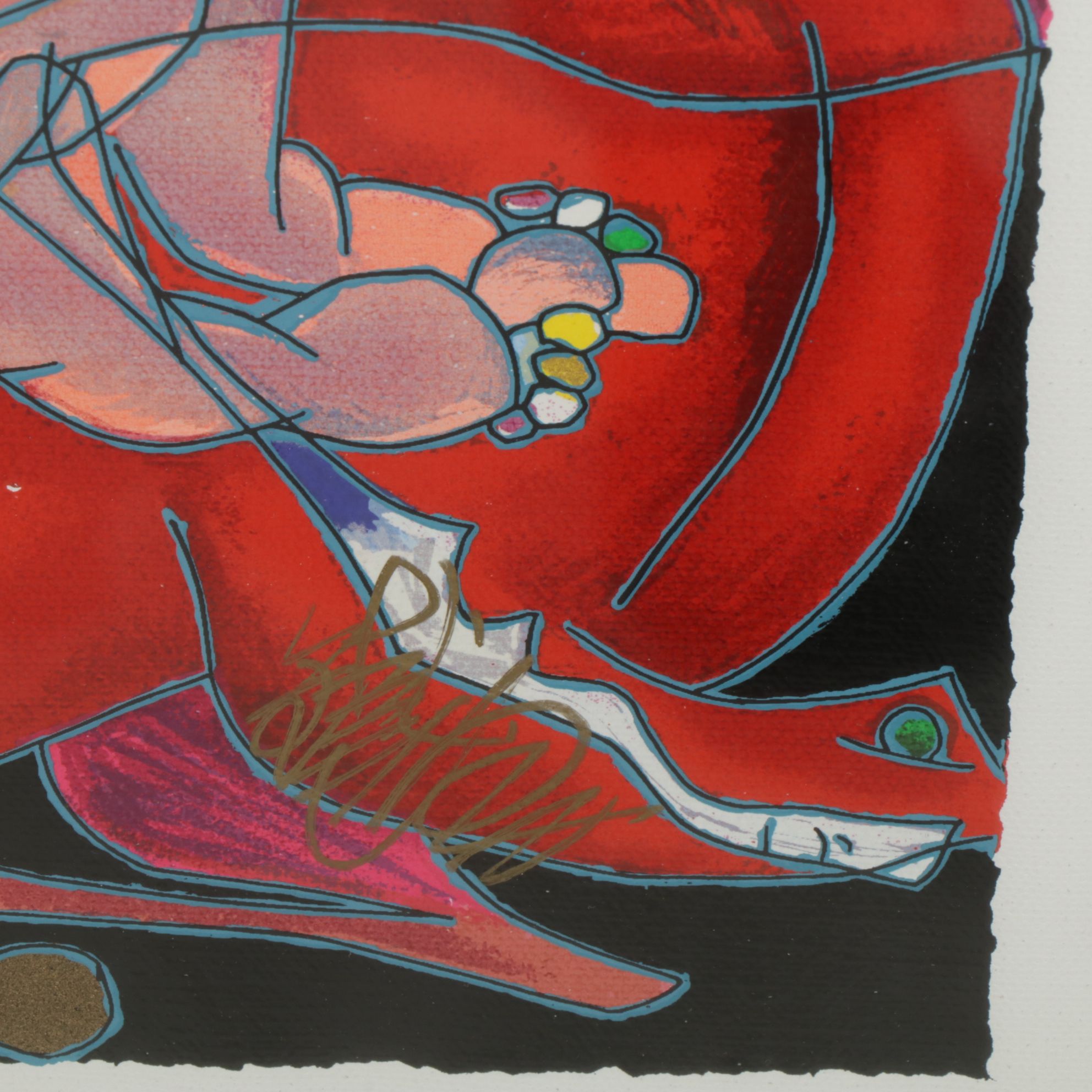 Jiang Tiefeng Serigraph Collection "Sweet Lady Suite", 2001