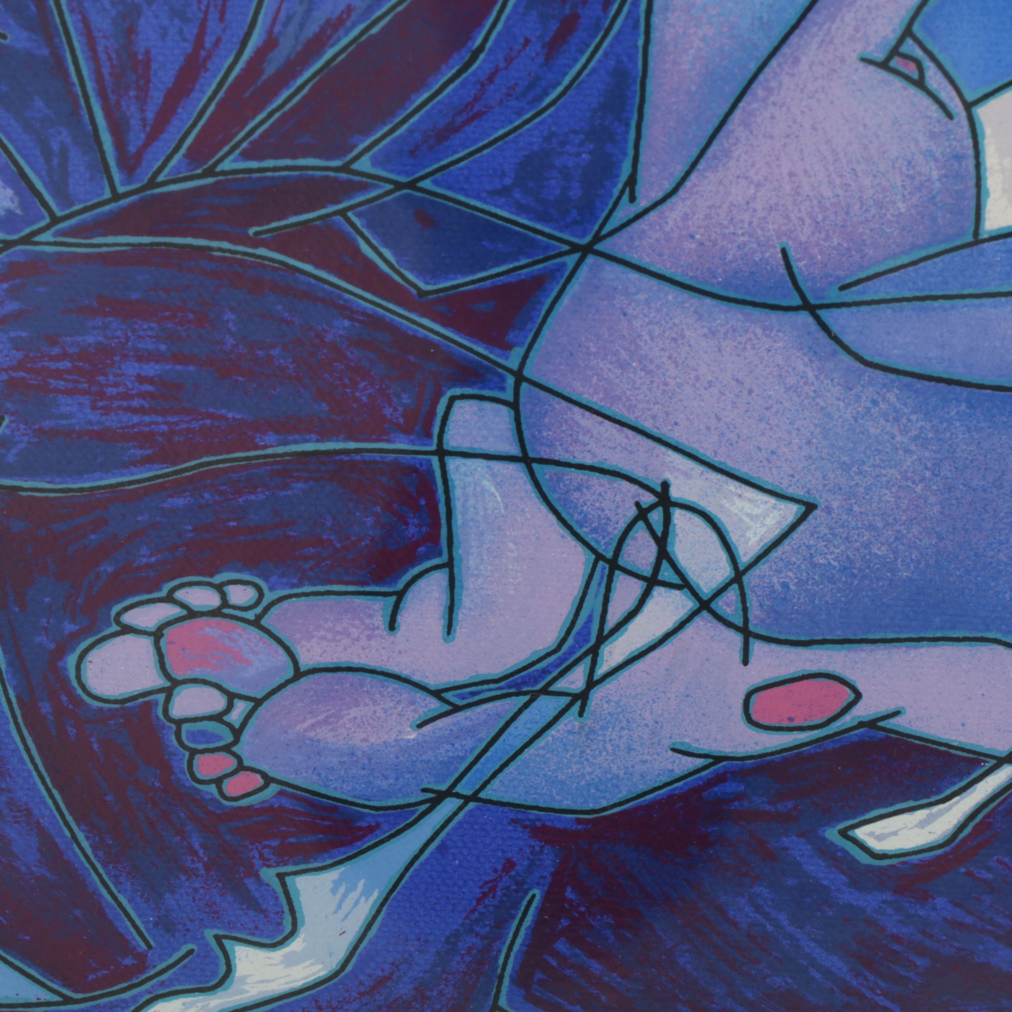 Jiang Tiefeng Serigraph Collection "Sweet Lady Suite", 2001