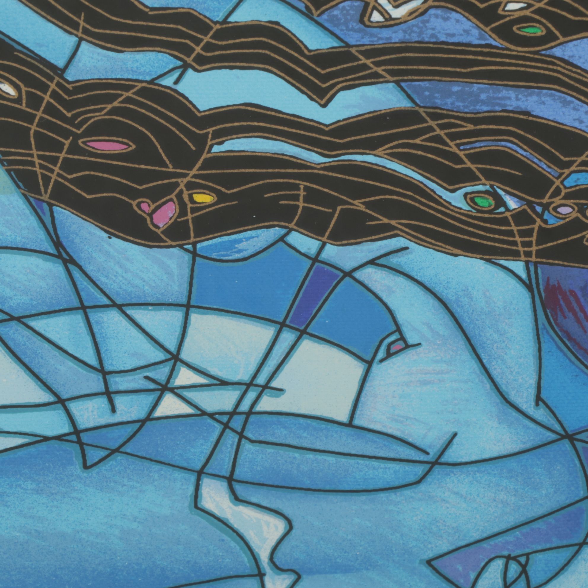 Jiang Tiefeng Serigraph Collection "Sweet Lady Suite", 2001