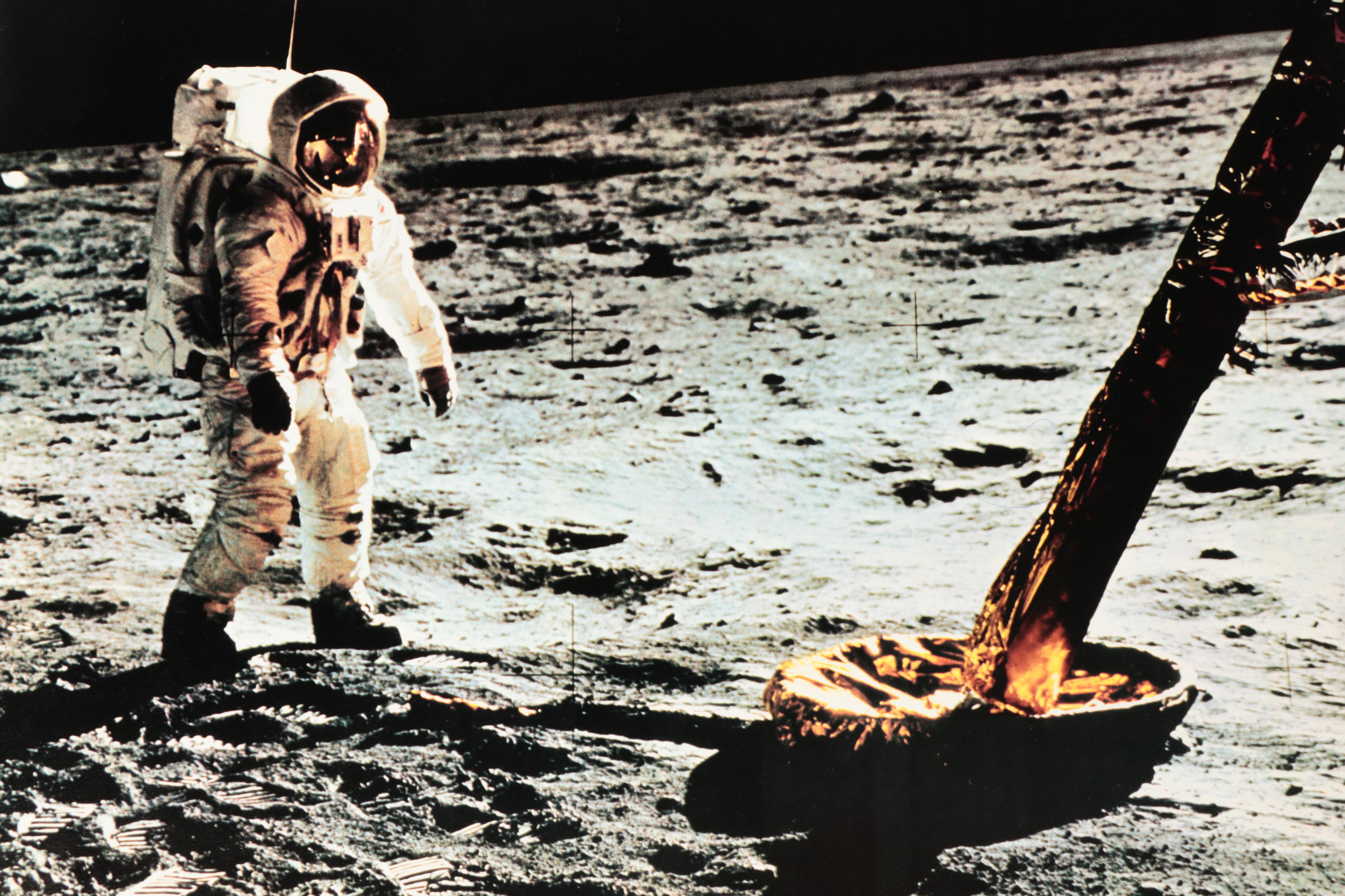 Offset Lithographs of NASA Scenes Including "Apollo 11 Crew"