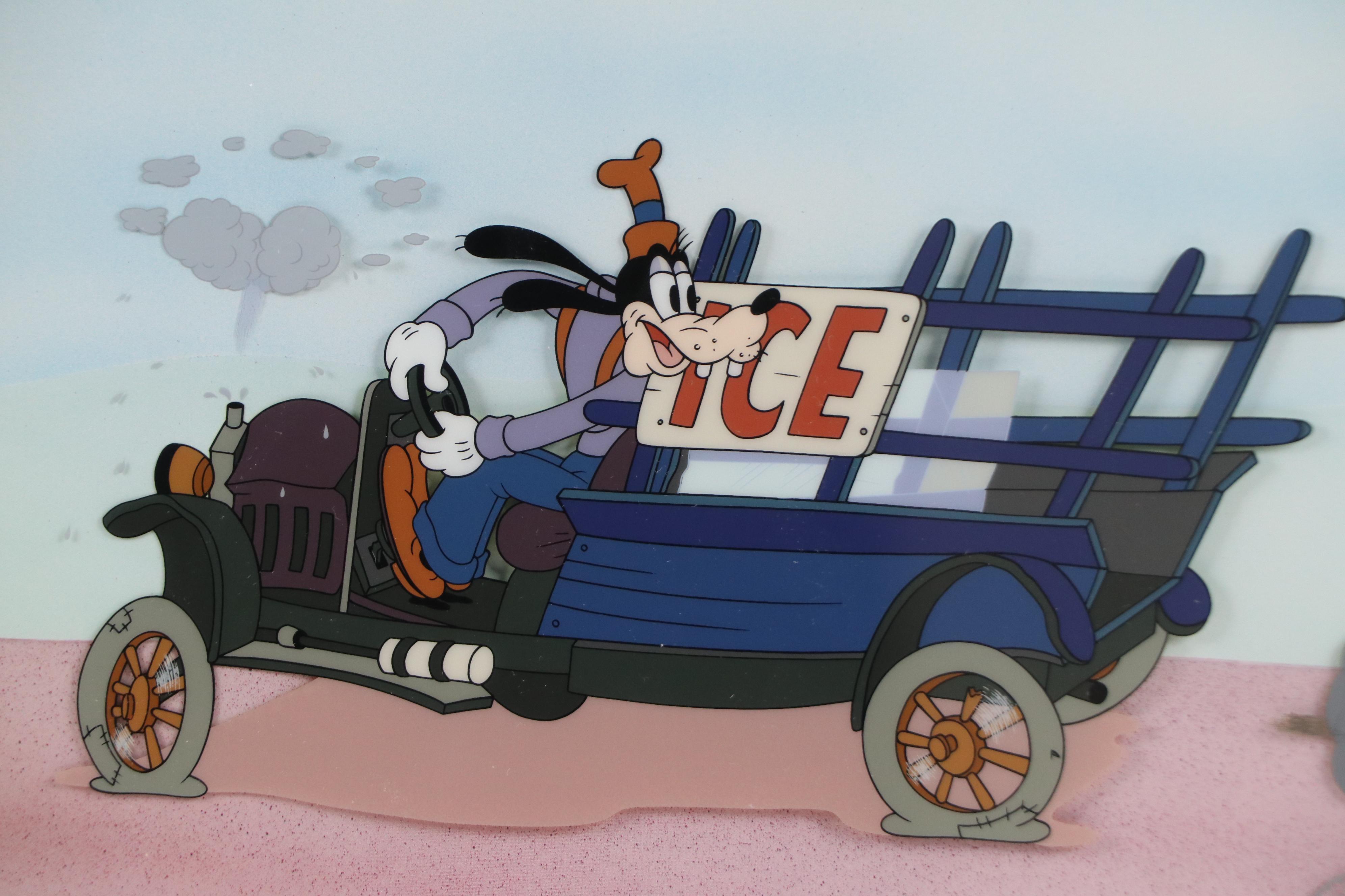 The Walt Disney Company Sericel "Goofy Delivery," 1997