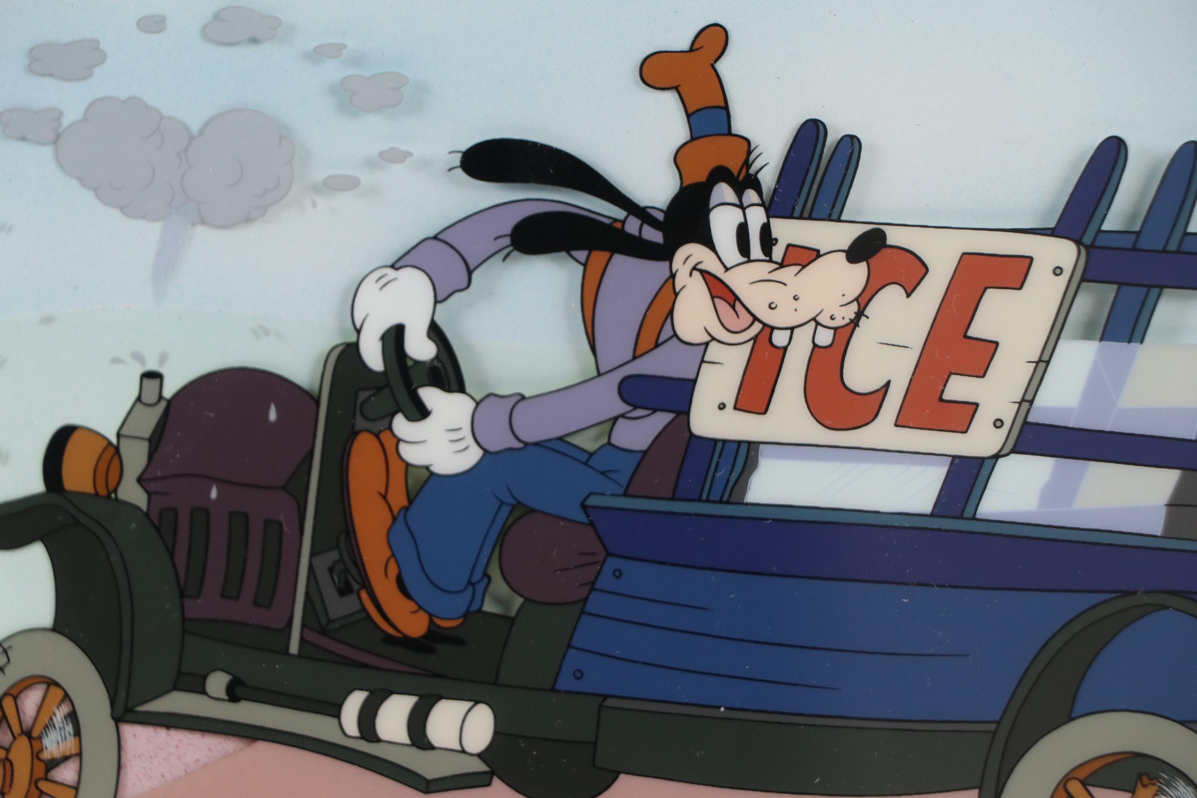 The Walt Disney Company Sericel "Goofy Delivery," 1997