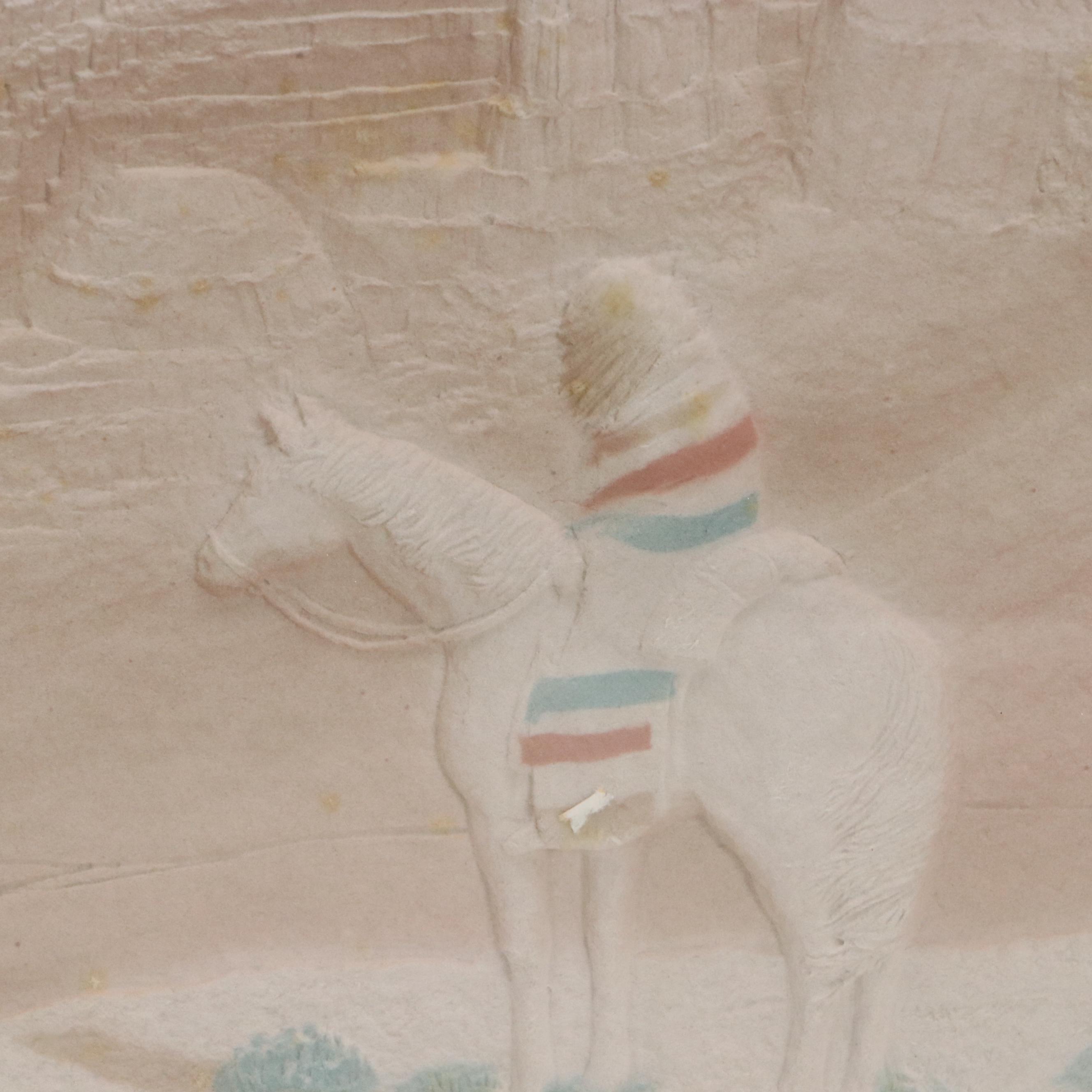 Molded Paper Landscape "Navajo Country," Late 20th Century