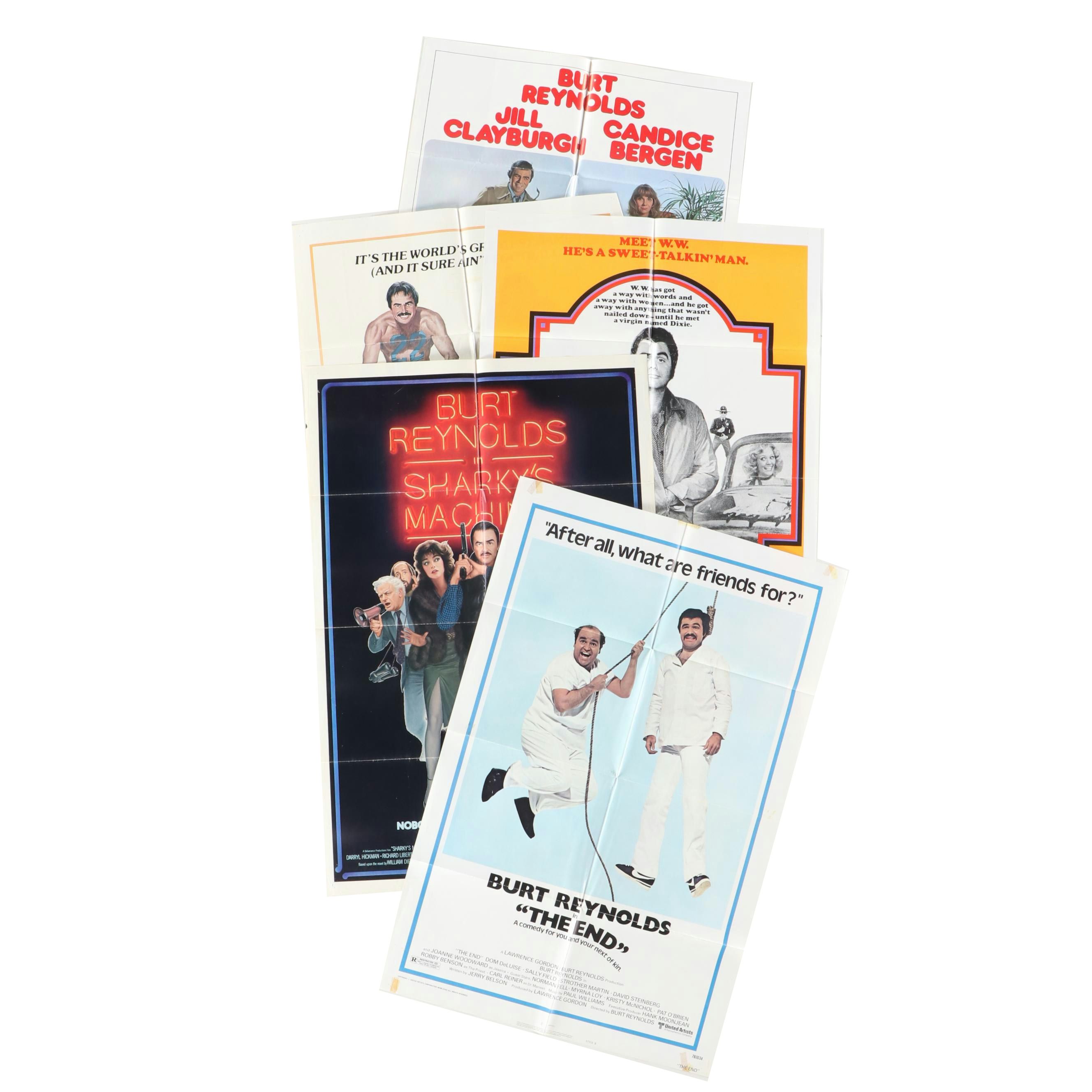 Burt Reynolds "The End," "Sharky's Machine" and More Movie Posters, 1970s–1980s