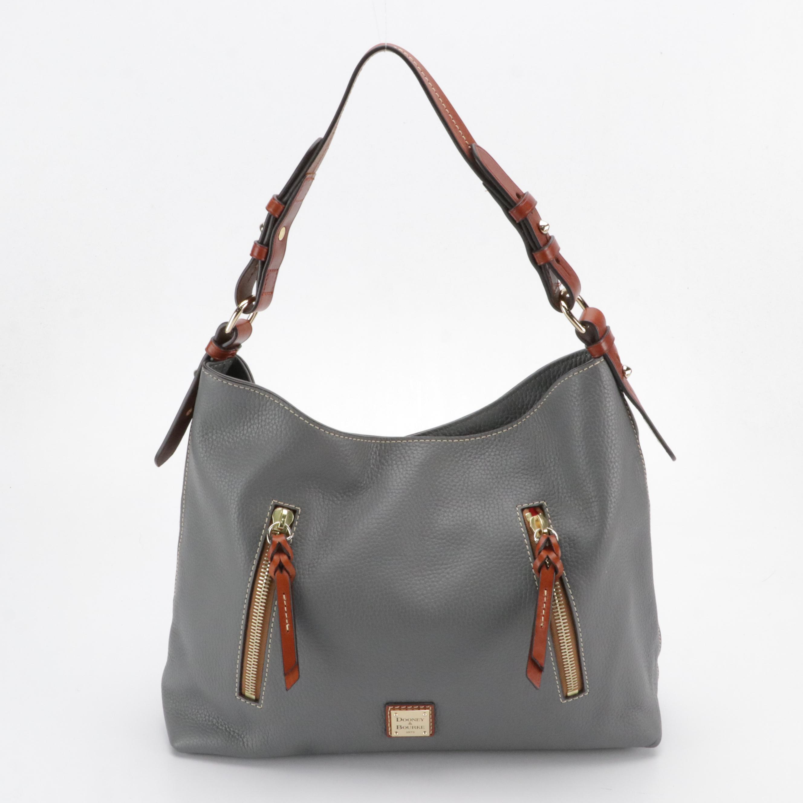 Dooney & Bourke Cooper Hobo Shoulder Bag & Calvin Klein Teodora Canvas Backpack