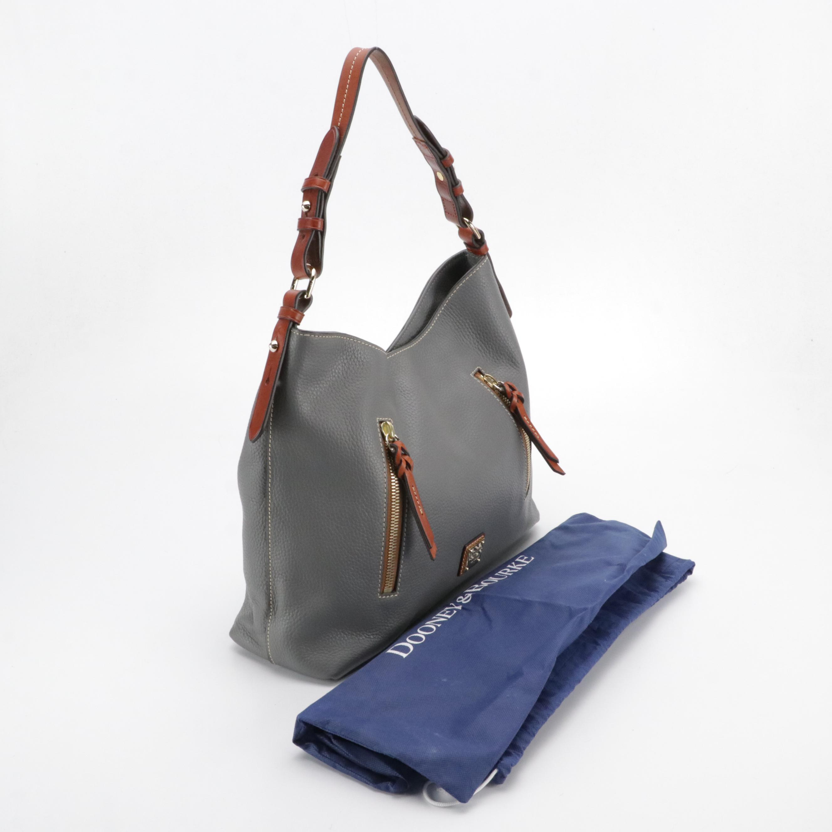 Dooney & Bourke Cooper Hobo Shoulder Bag & Calvin Klein Teodora Canvas Backpack