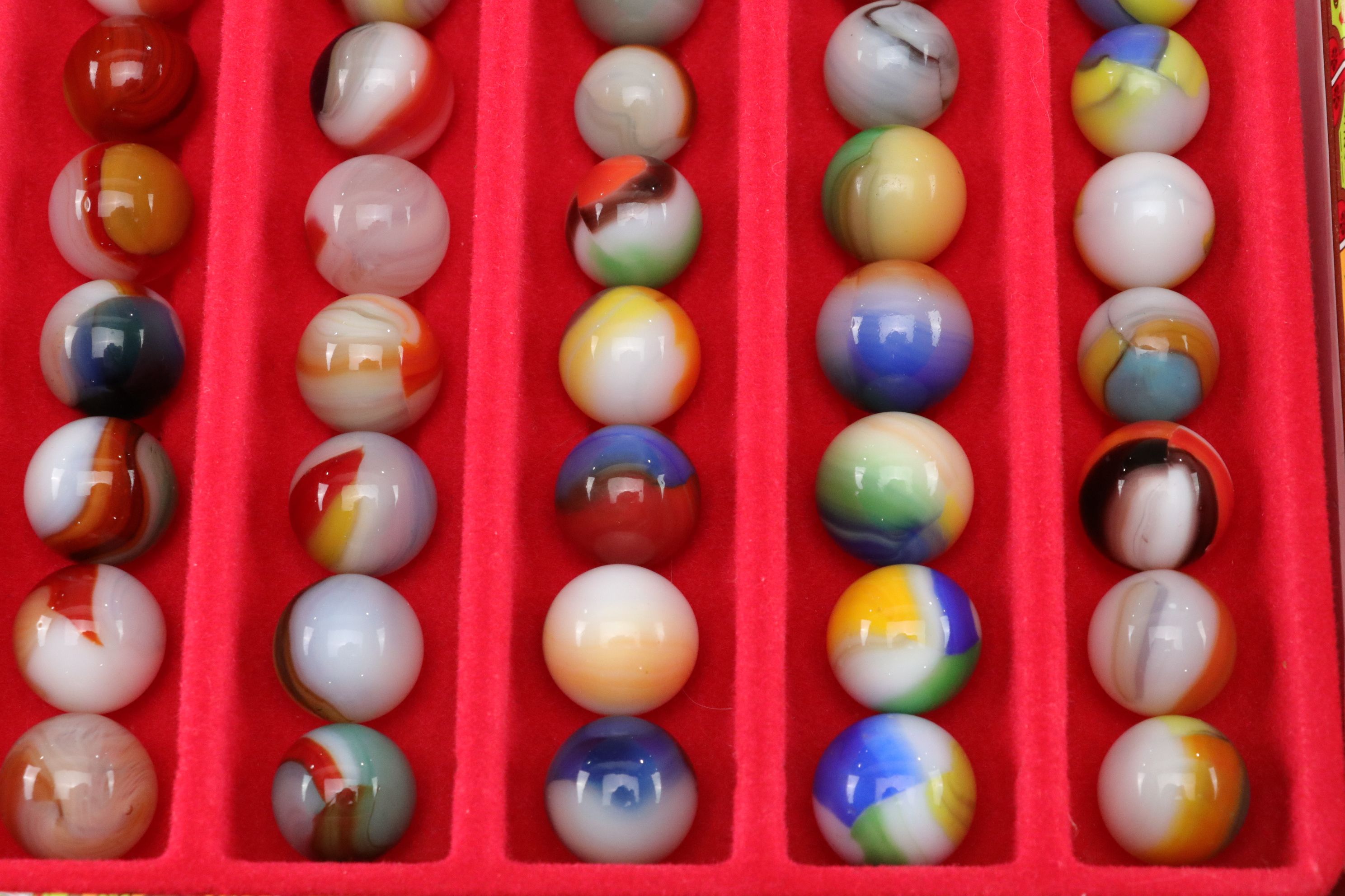 Uranium Glass, Corkscrew & Other Glass Marble Collections