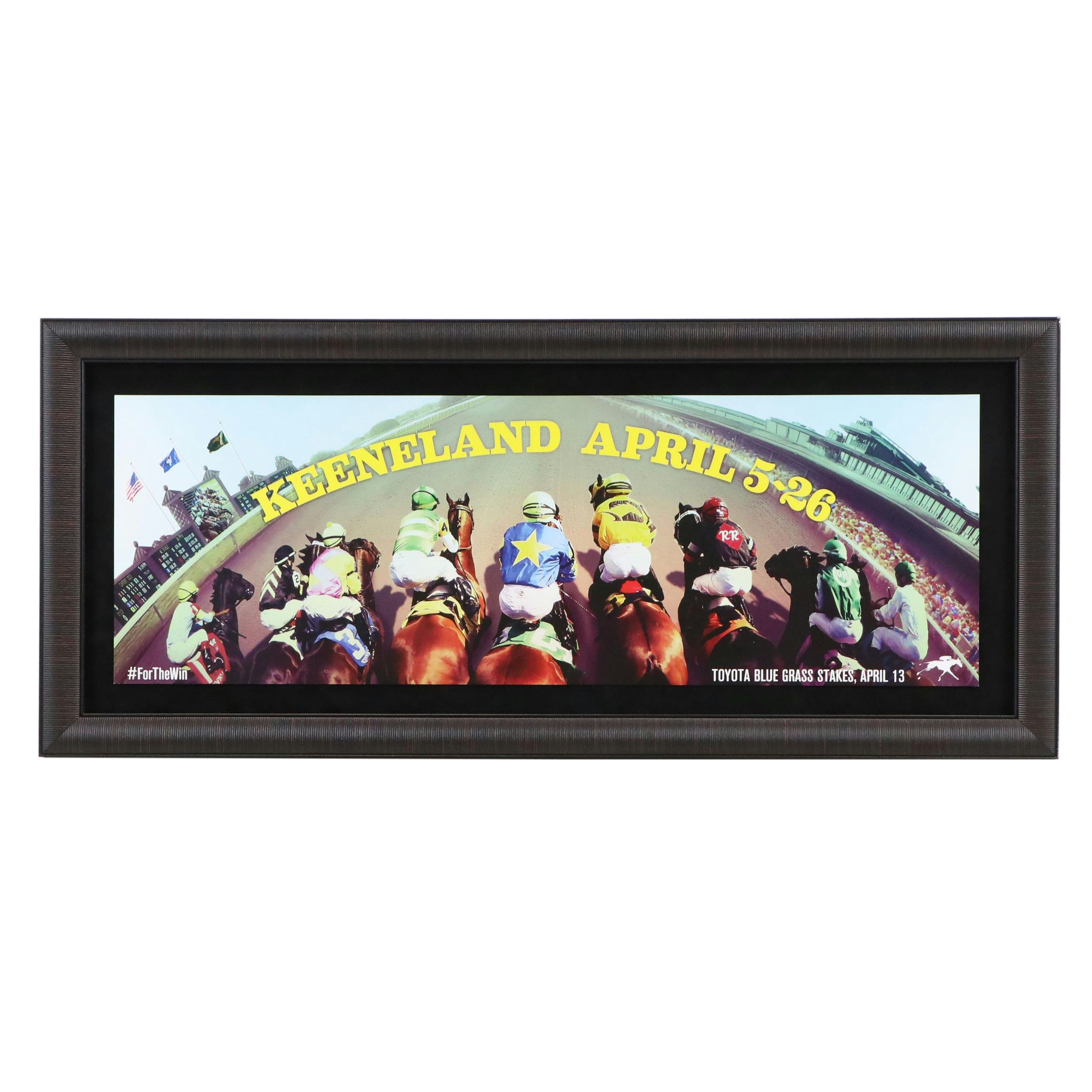 Keeneland Spring Meet Offset Lithograph Poster "Keeneland April 5-26"