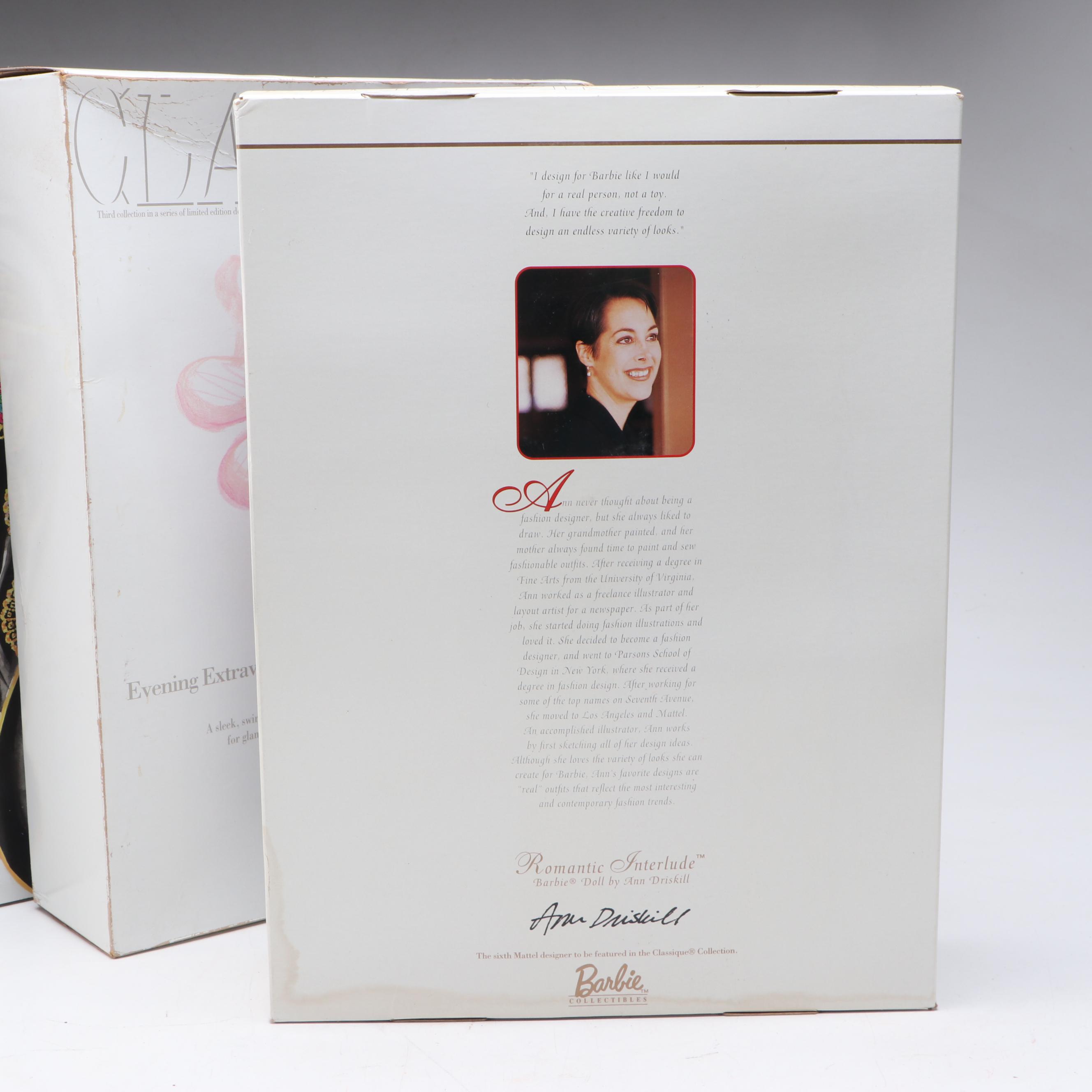 Mattel "Midnight Gala Barbie" and More Classique Collection Barbie Dolls, 1990s