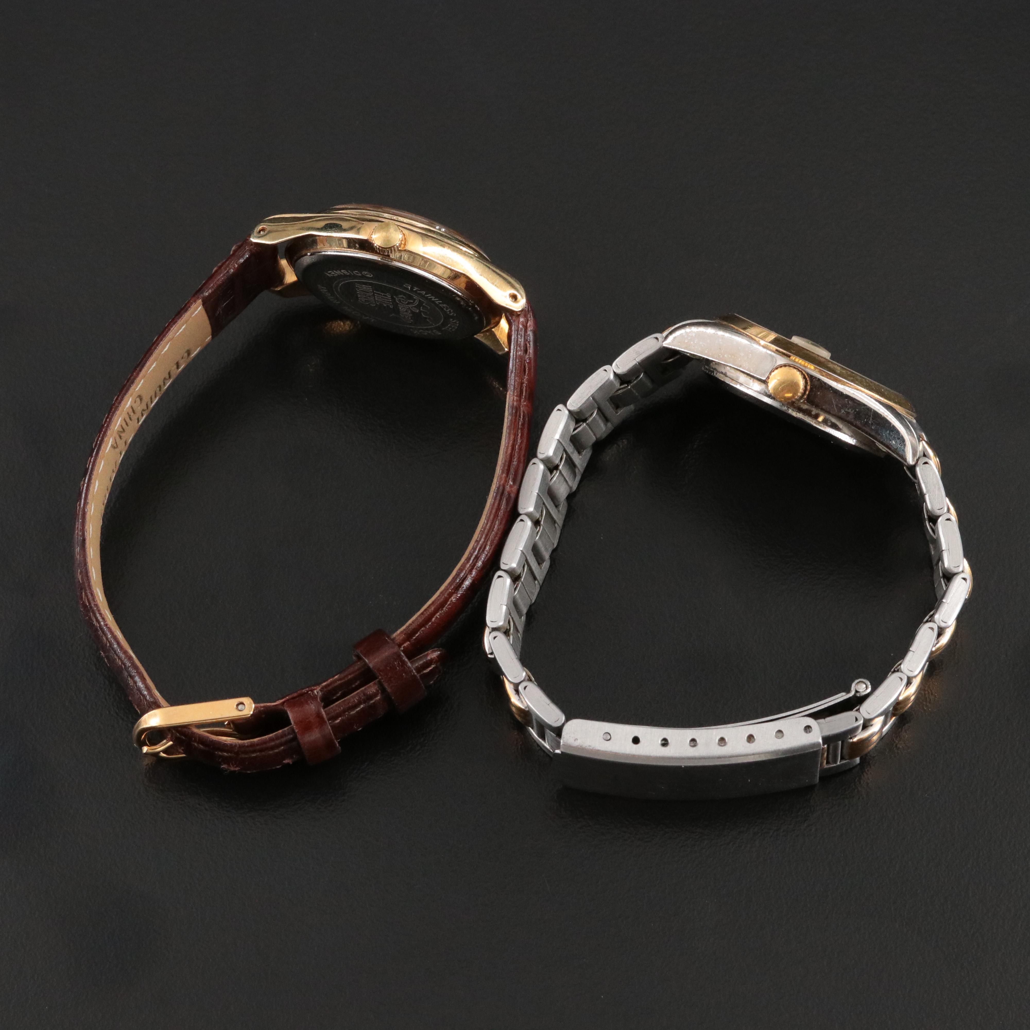 Vintage Disney's Winnie the Pooh and Minnie Mouse Watches