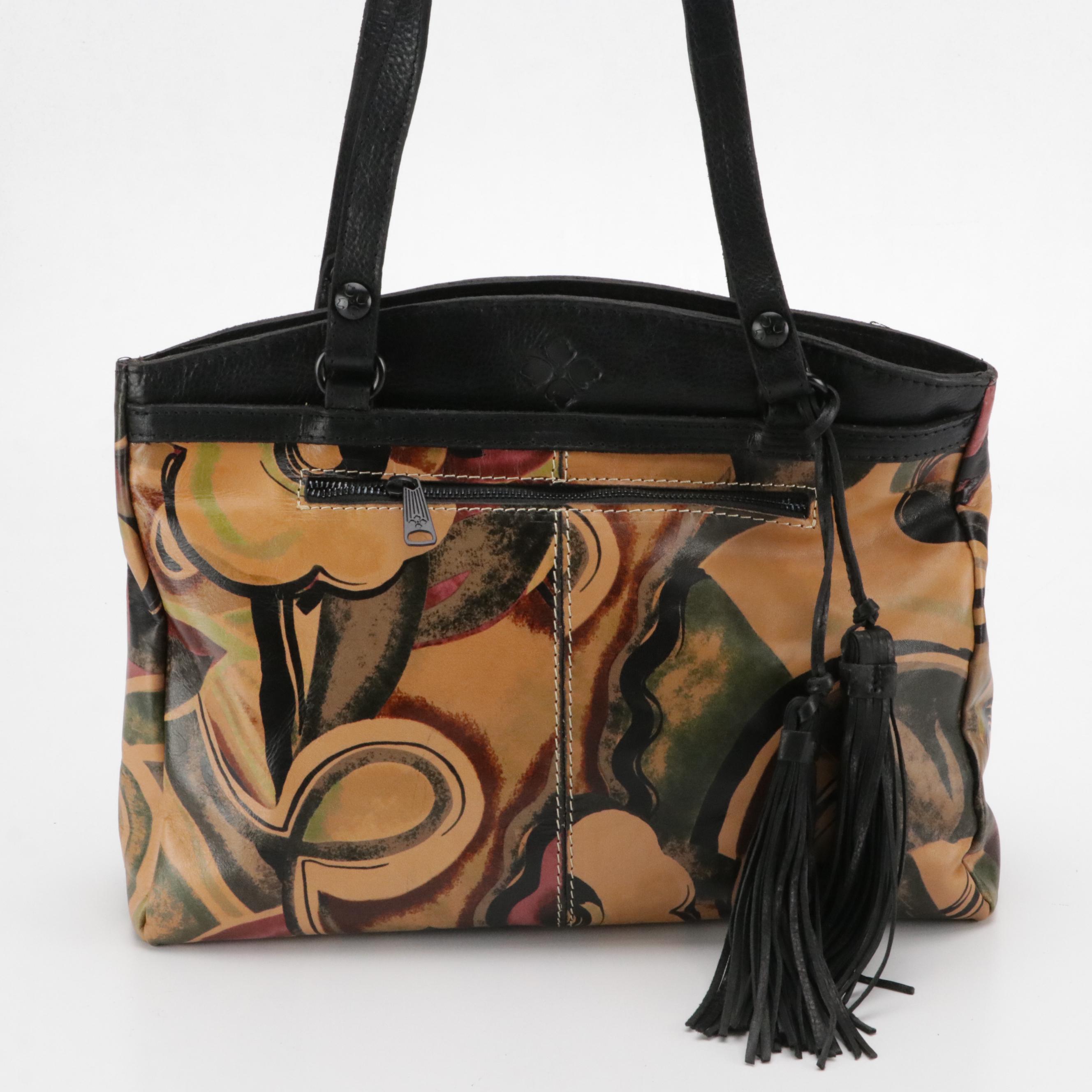 Coach Leather Legacy Shoulder Bag and Patricia Nash Milano Graffiti Shoulder Bag