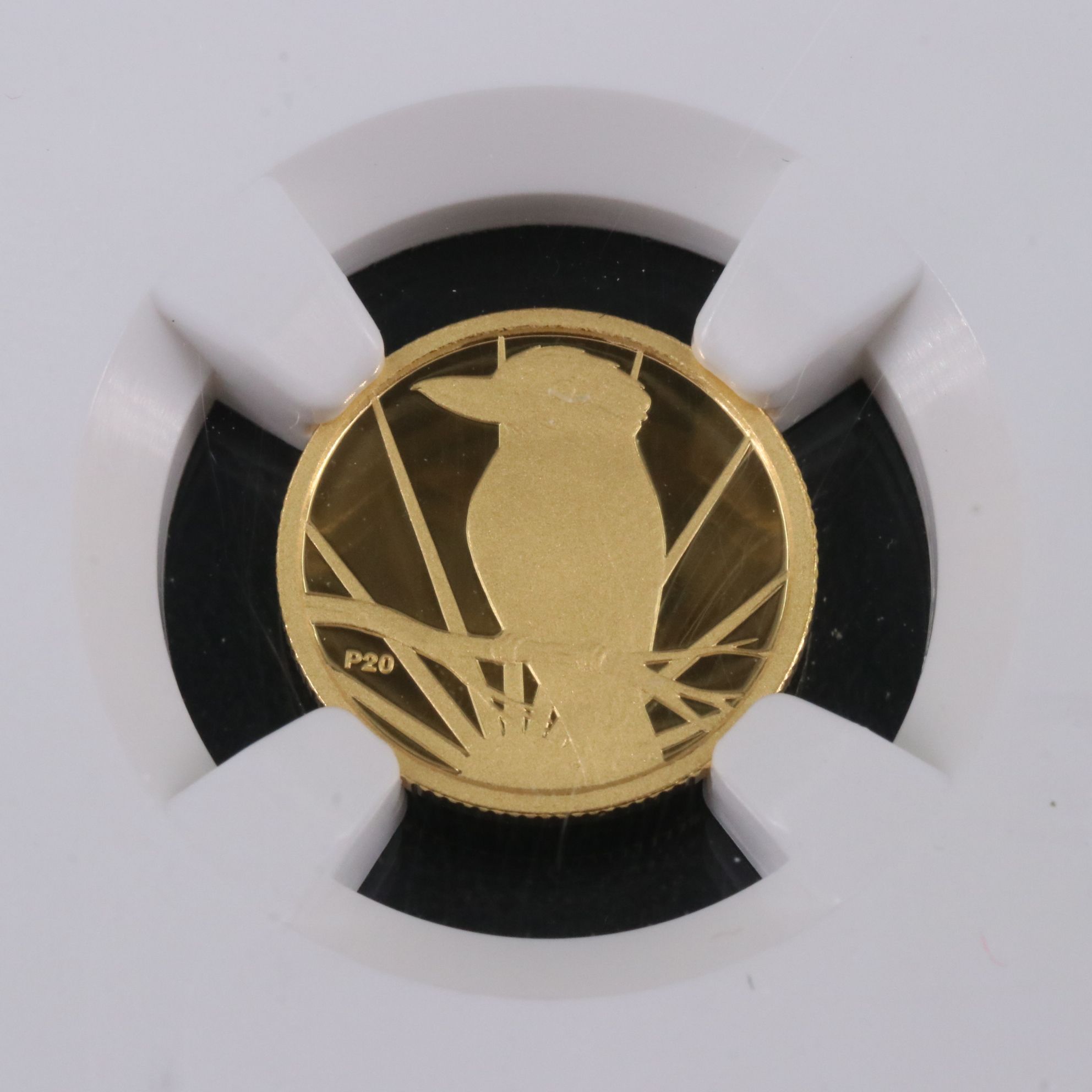 NGC Graded PF69 Ultra Cameo 2009P Australia 2009 Kookaburra $5 Gold Coin