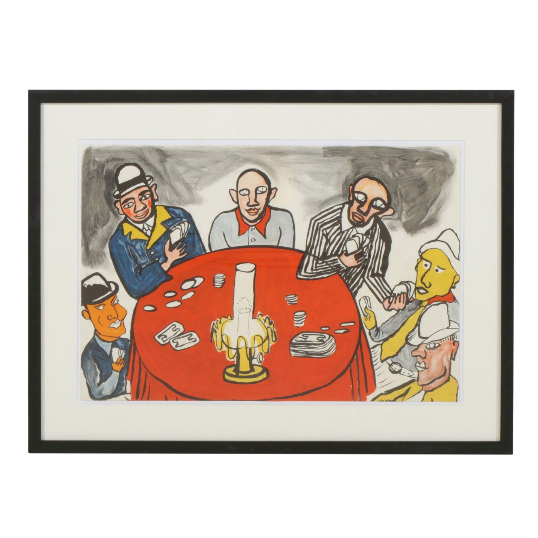 Alexander Calder Double-Page Color Lithograph for "Derrière le Miroir," 1975