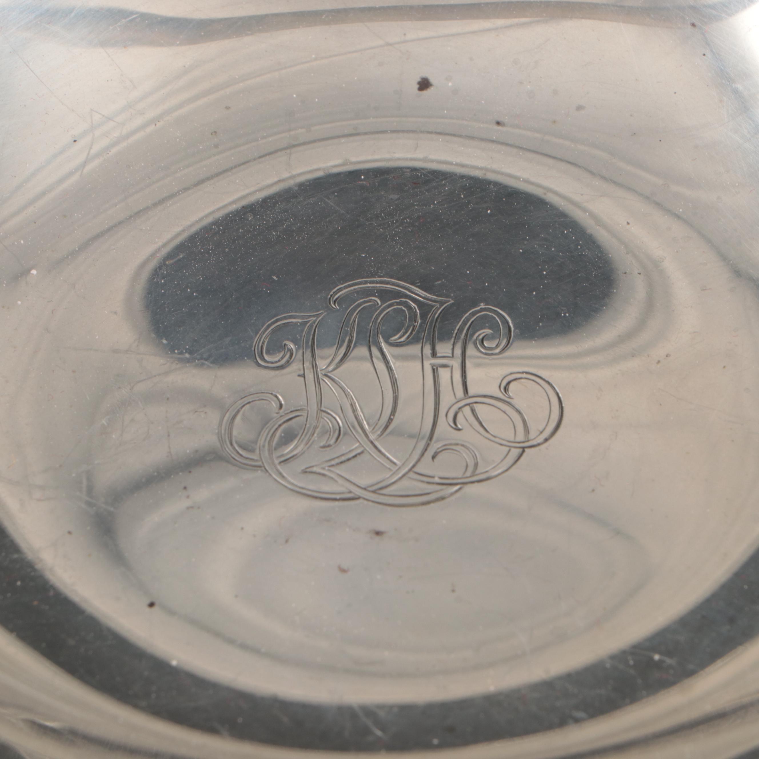 Tiffany & Co. Sterling Silver Reticulated Rim Basket