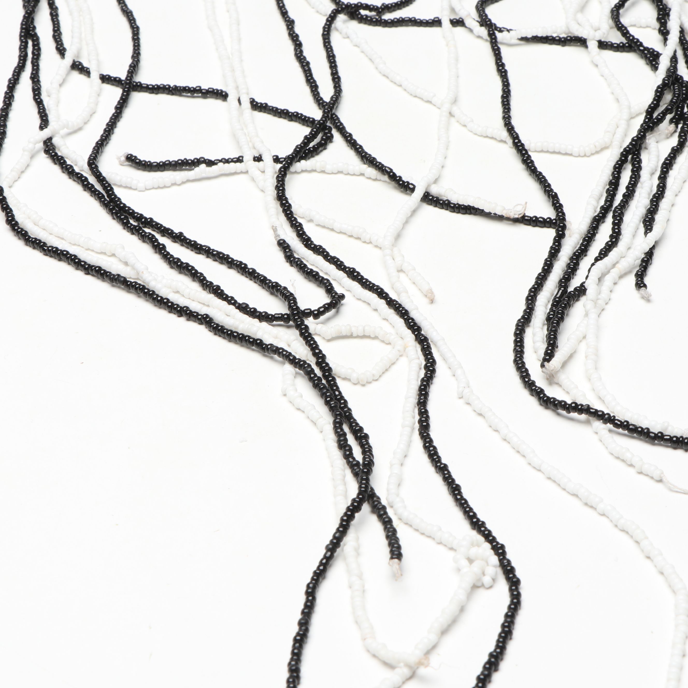 Nigerian Yoruba Ade Beaded Crown with Fringe, Late 20th Century