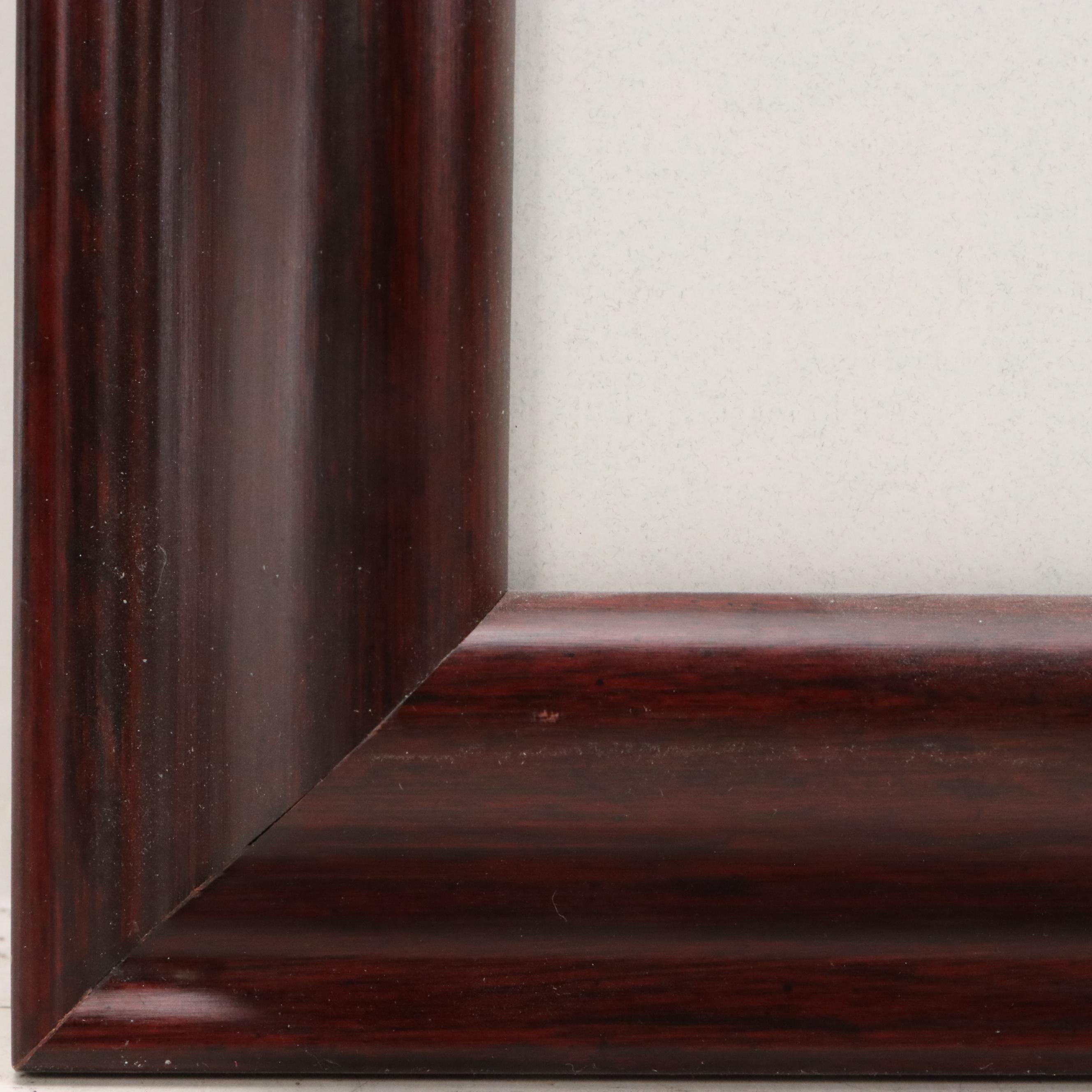 Maxine Lain Offset Lithograph "Shipshewana Indiana"