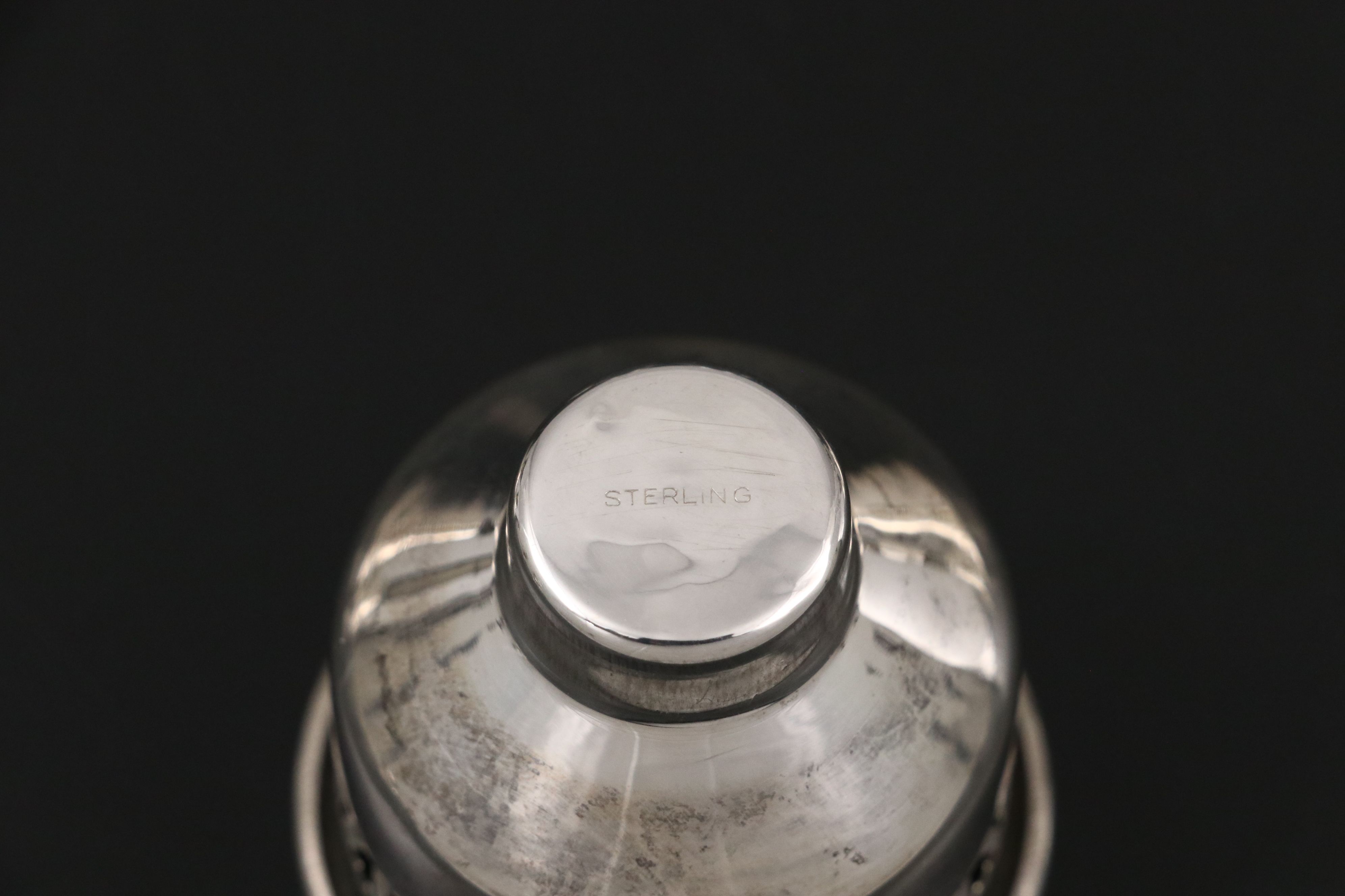 Empire Sterling Candelabrum, AMC Sterling and Glass Hurricanes and More Sterling